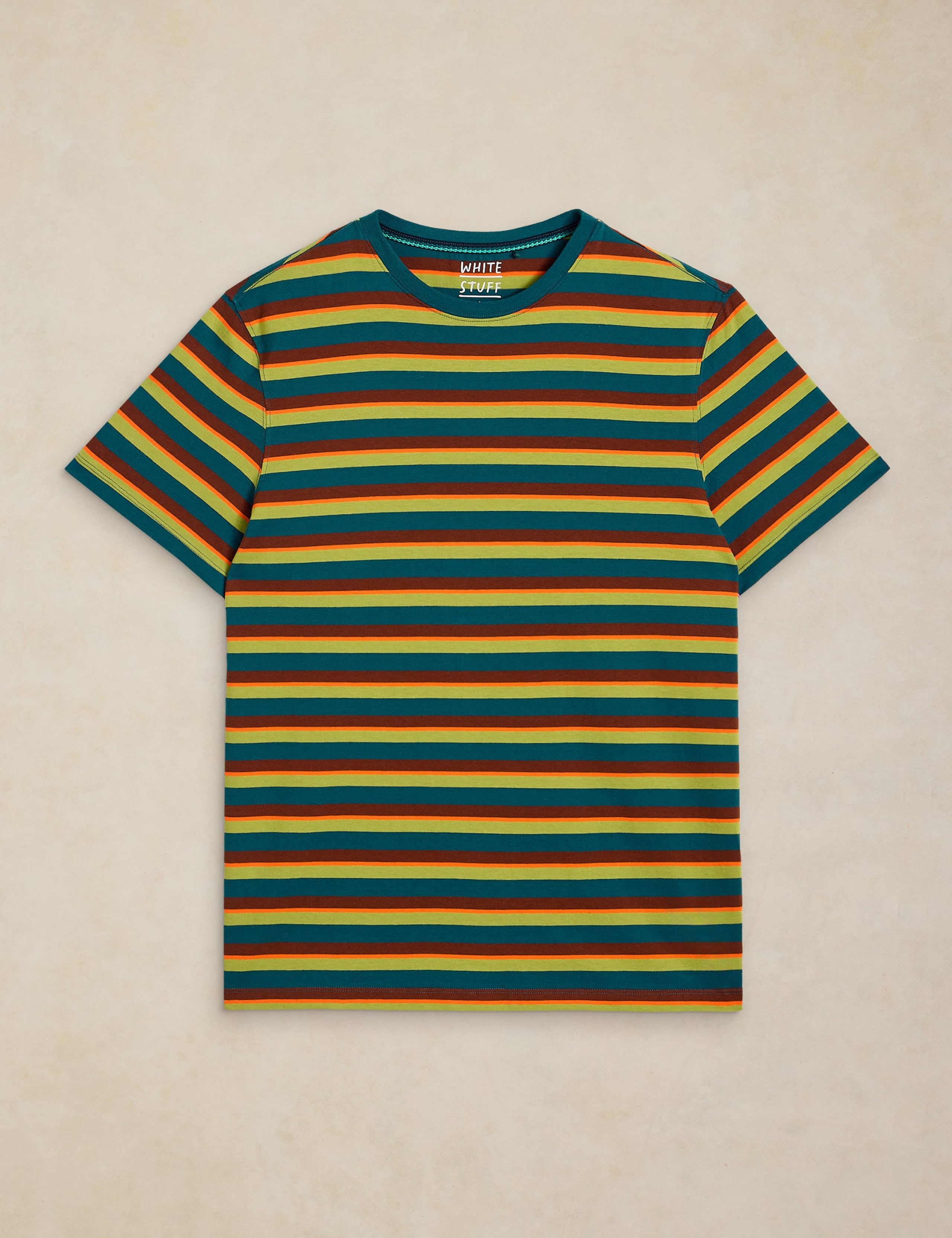 Printed Crew Neck Cotton T-Shirt 2 of 6