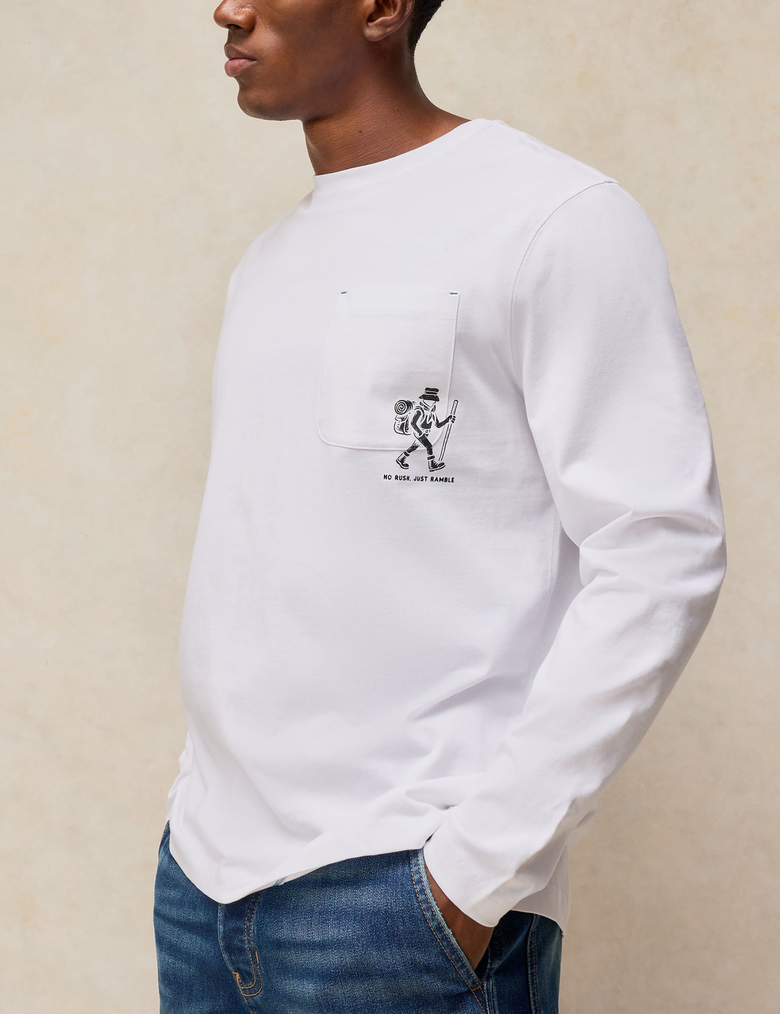 Pure Cotton Graphic Short Sleeve T-Shirt 5 of 6
