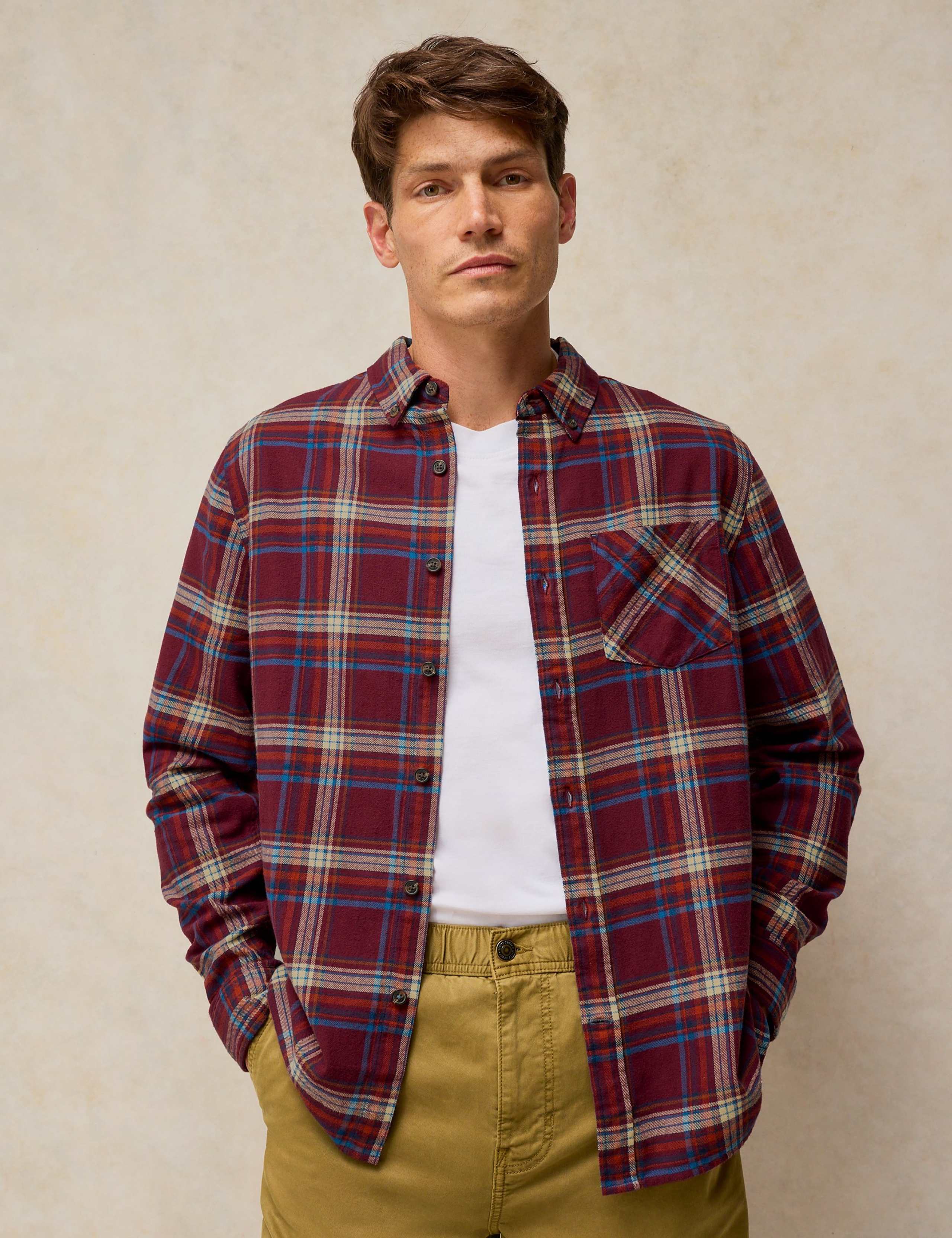Regular Fit Pure Cotton Printed Shirt 1 of 6