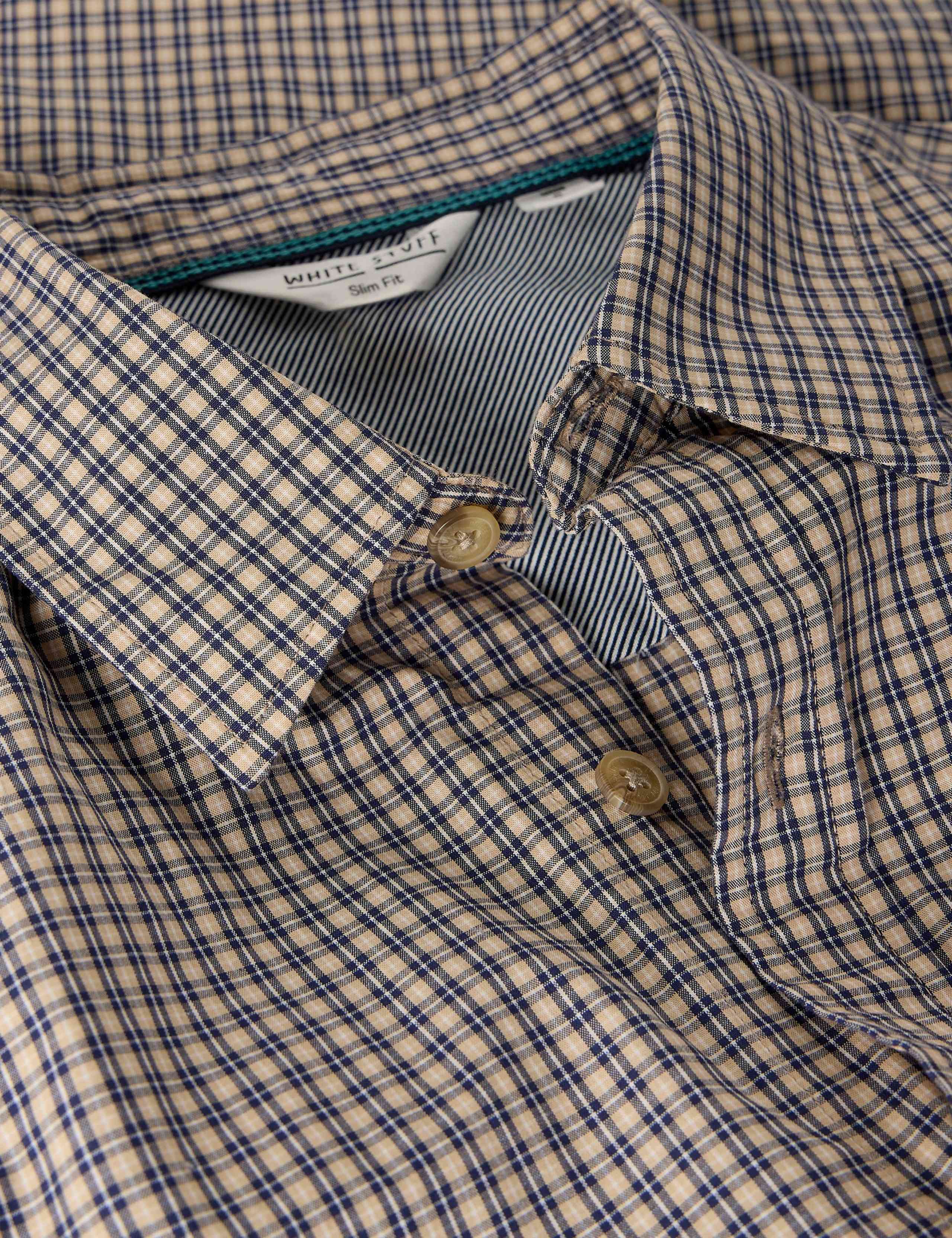 Checked Slim Fit Oxford Shirt 6 of 6