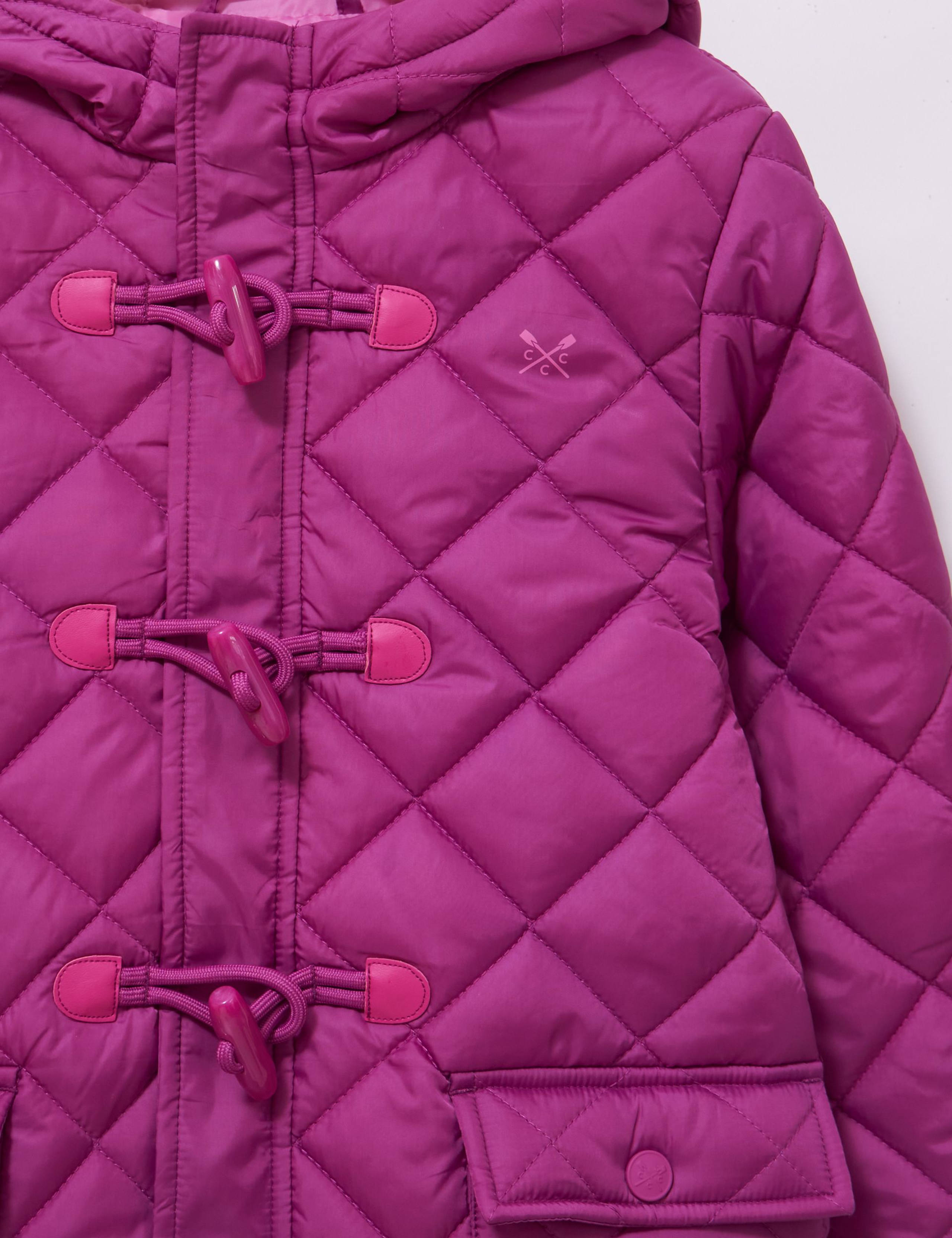 Quilted Hooded Longline Toggle Coat (3-12 Yrs) 2 of 3