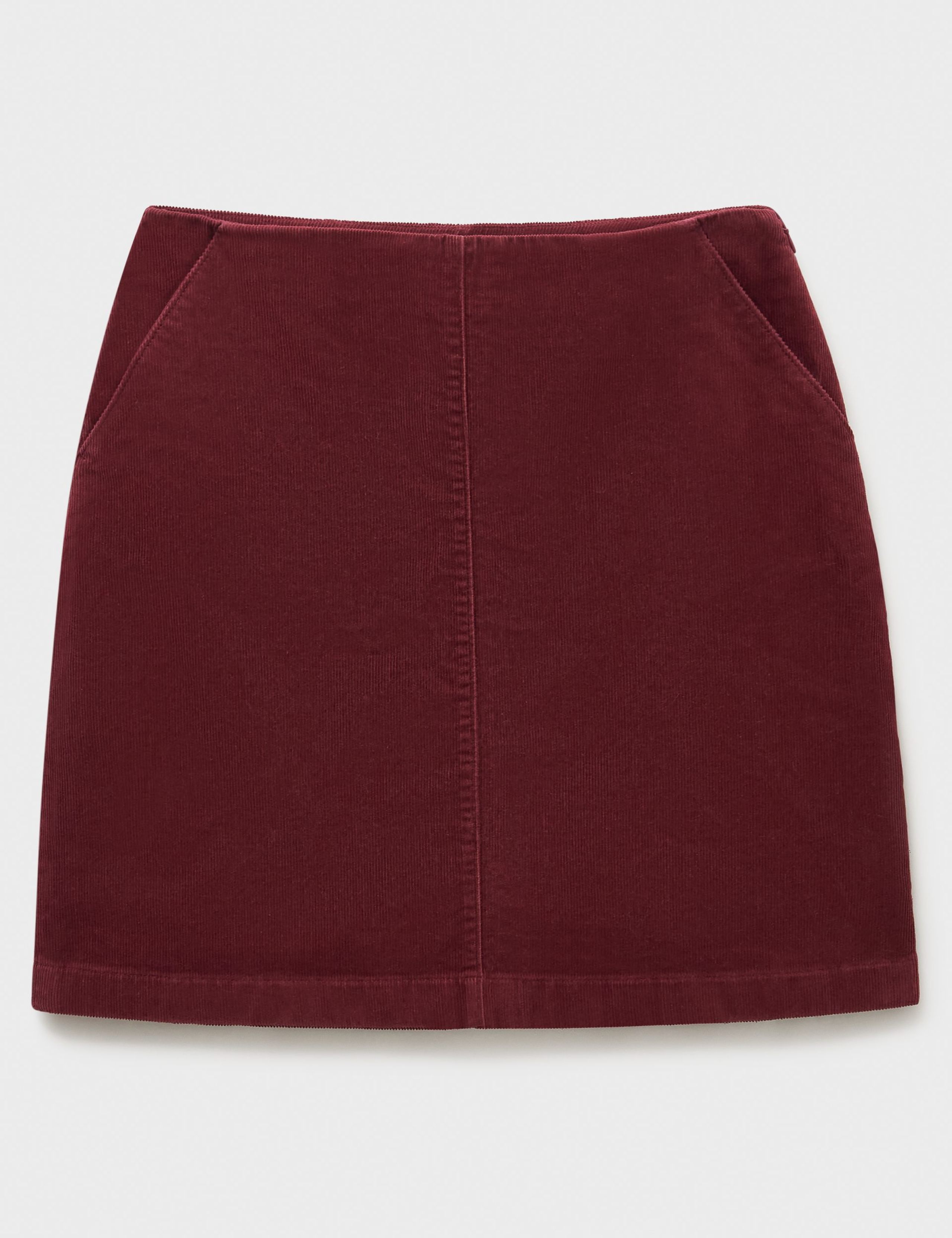 Cord Mini A-Line Skirt 2 of 5