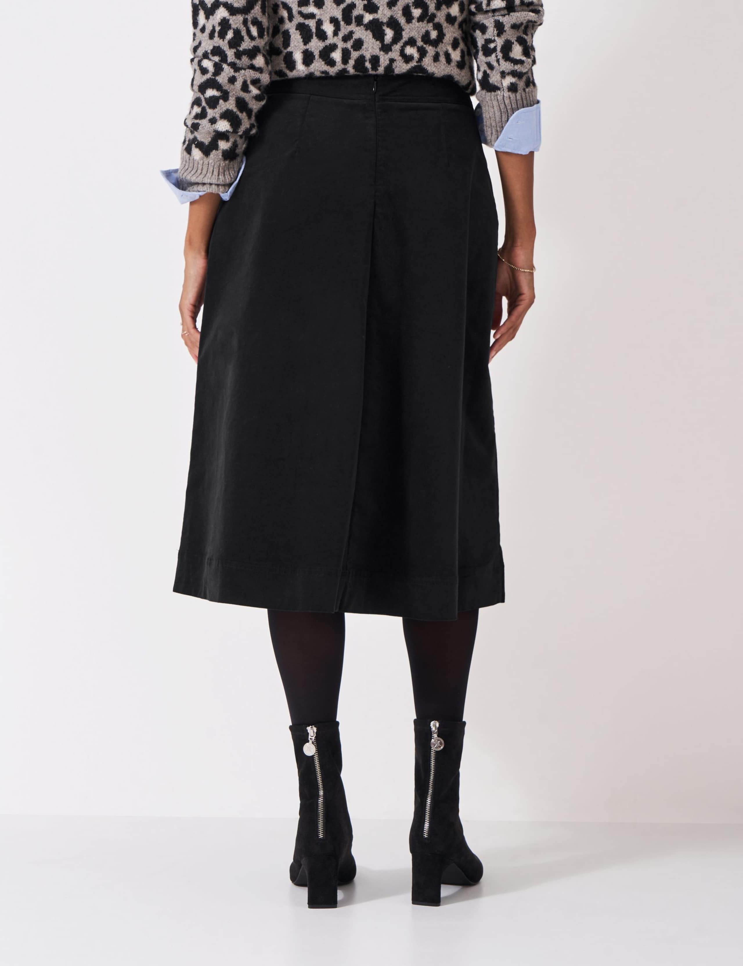 Cord Midi A-Line Skirt 3 of 5