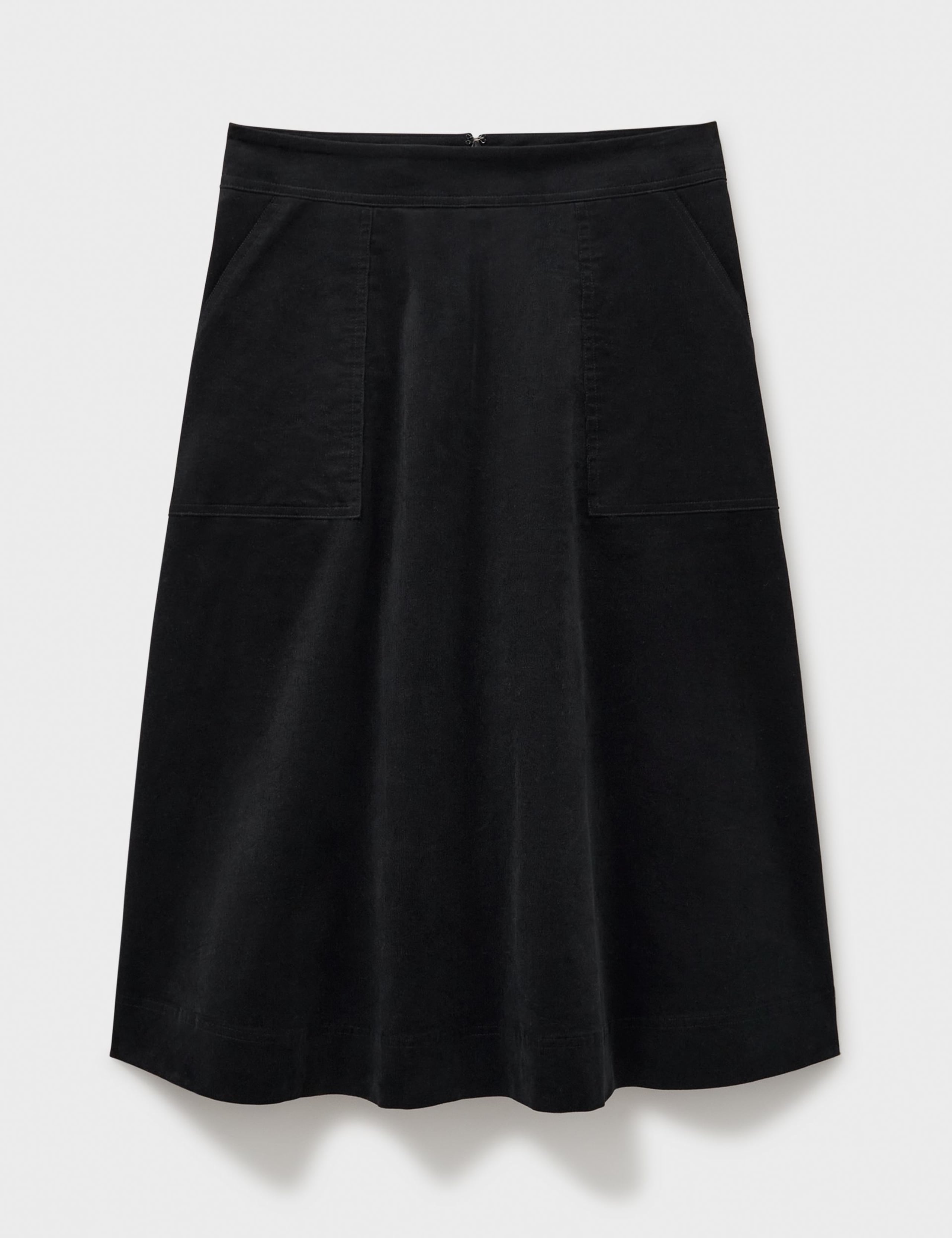 Cord Midi A-Line Skirt 2 of 5