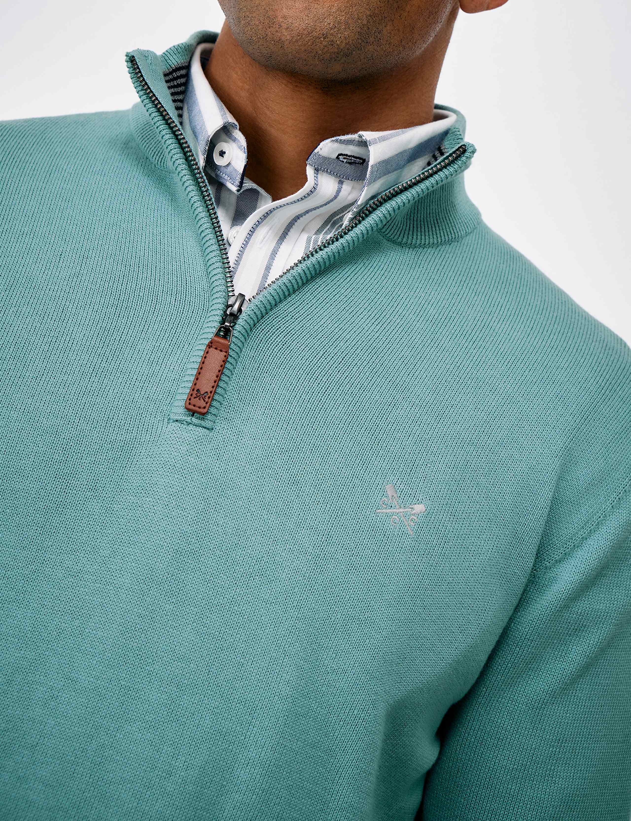 Cotton Half Zip Jumper 5 of 5