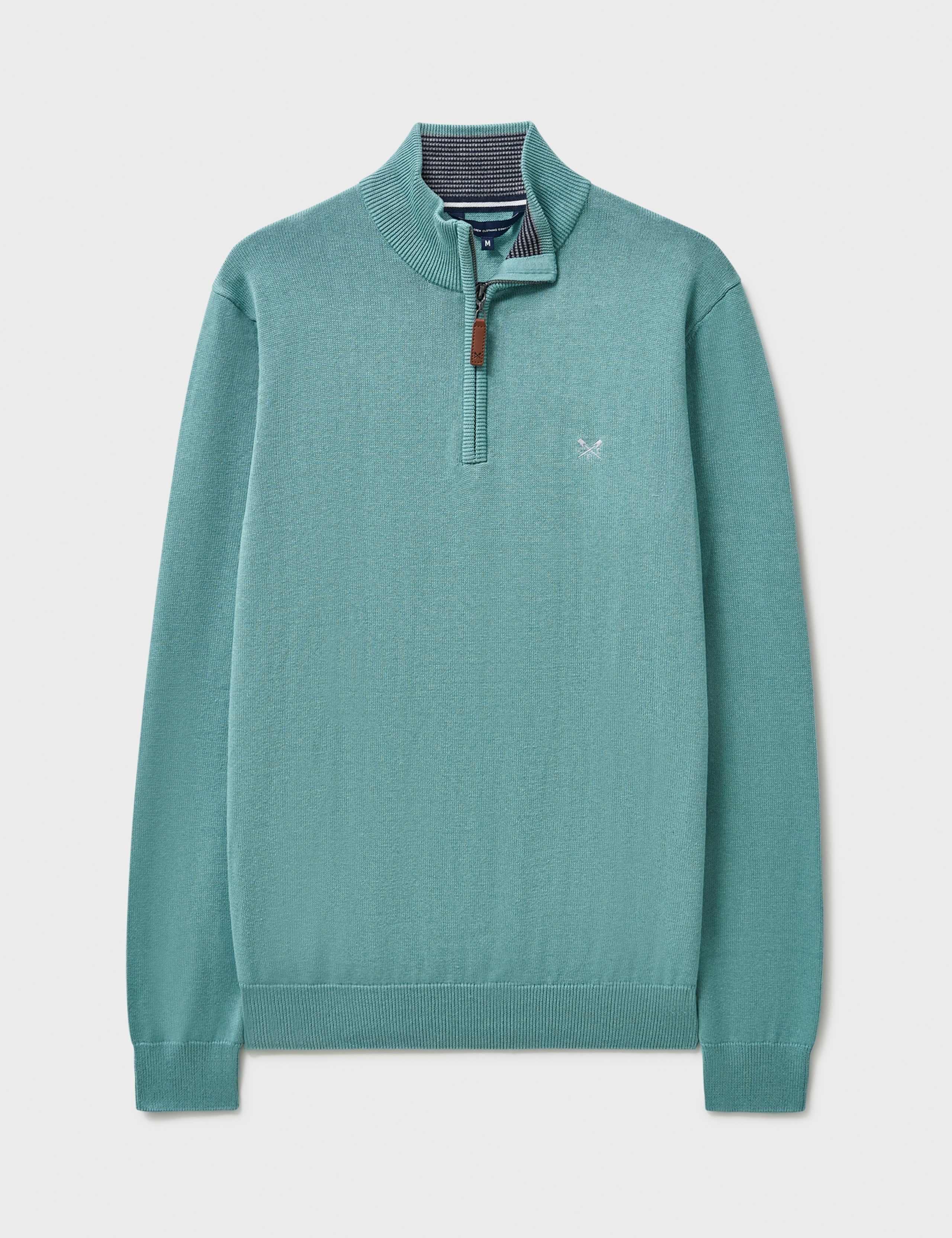 Cotton Half Zip Jumper 2 of 5