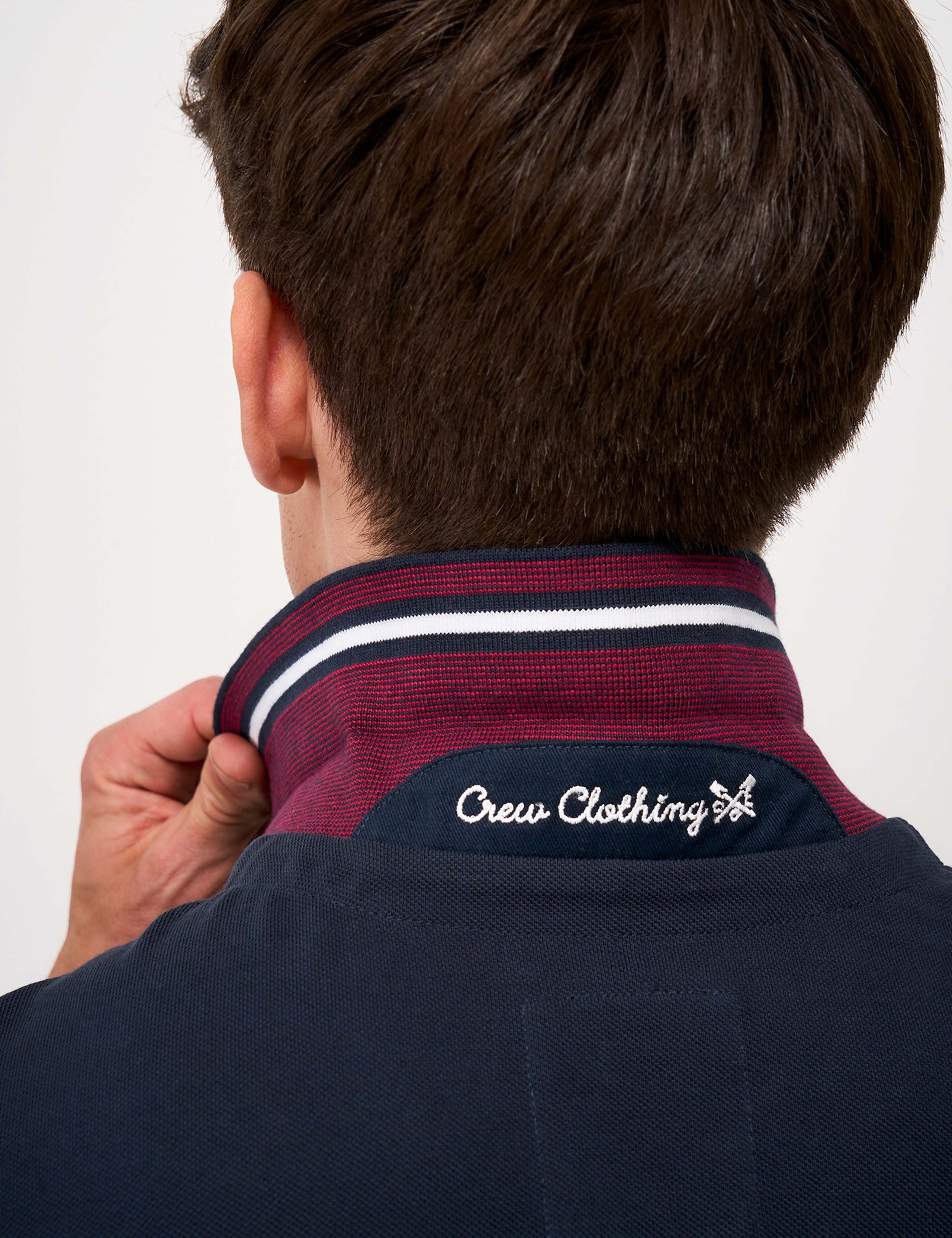 Pure Cotton Two Tone Collar Polo Shirt 6 of 6