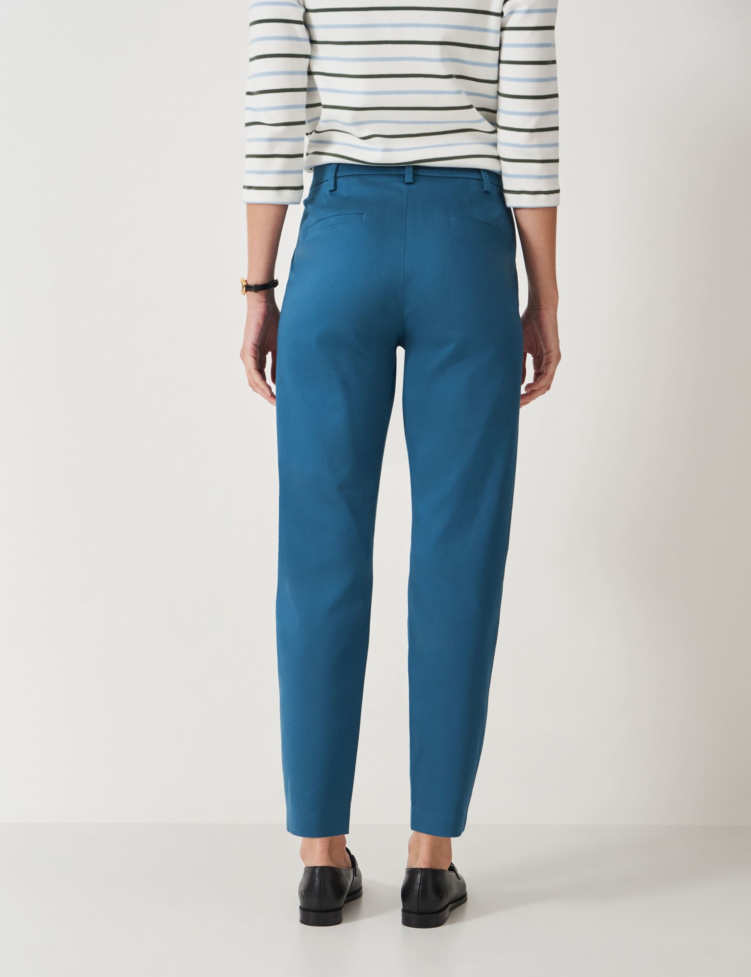 Cotton Rich Straight Leg Ankle Grazer Chinos 4 of 5