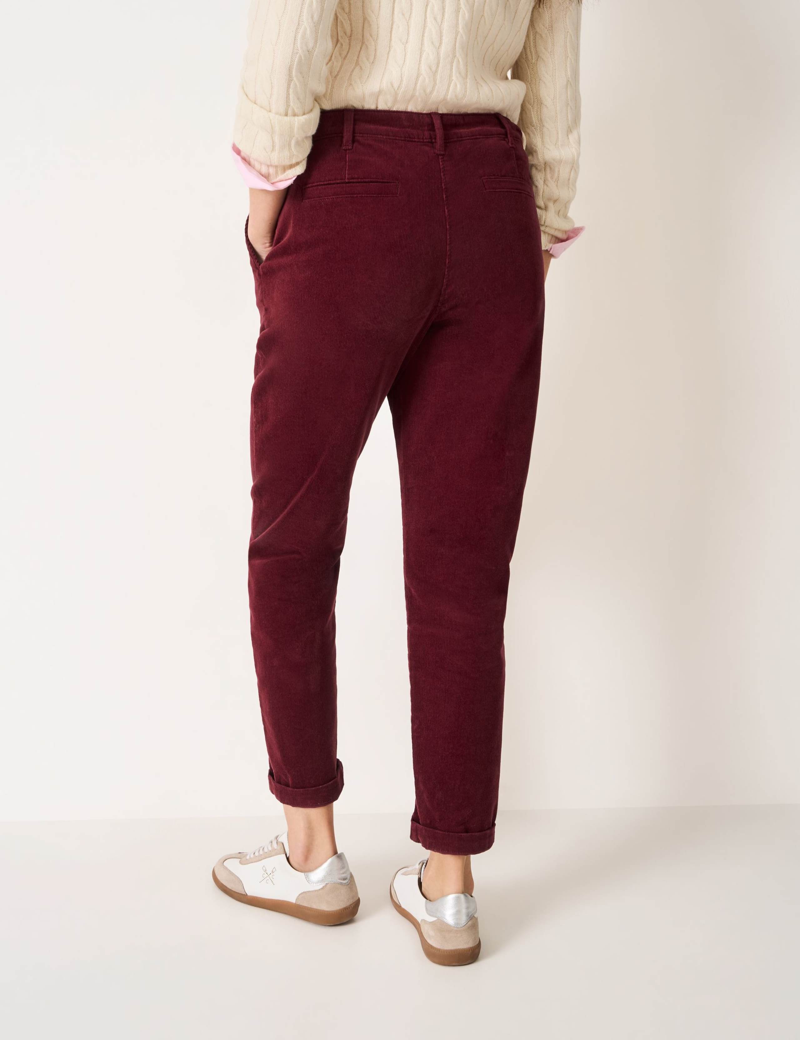 Cotton Rich Cord Tapered Trousers 3 of 5