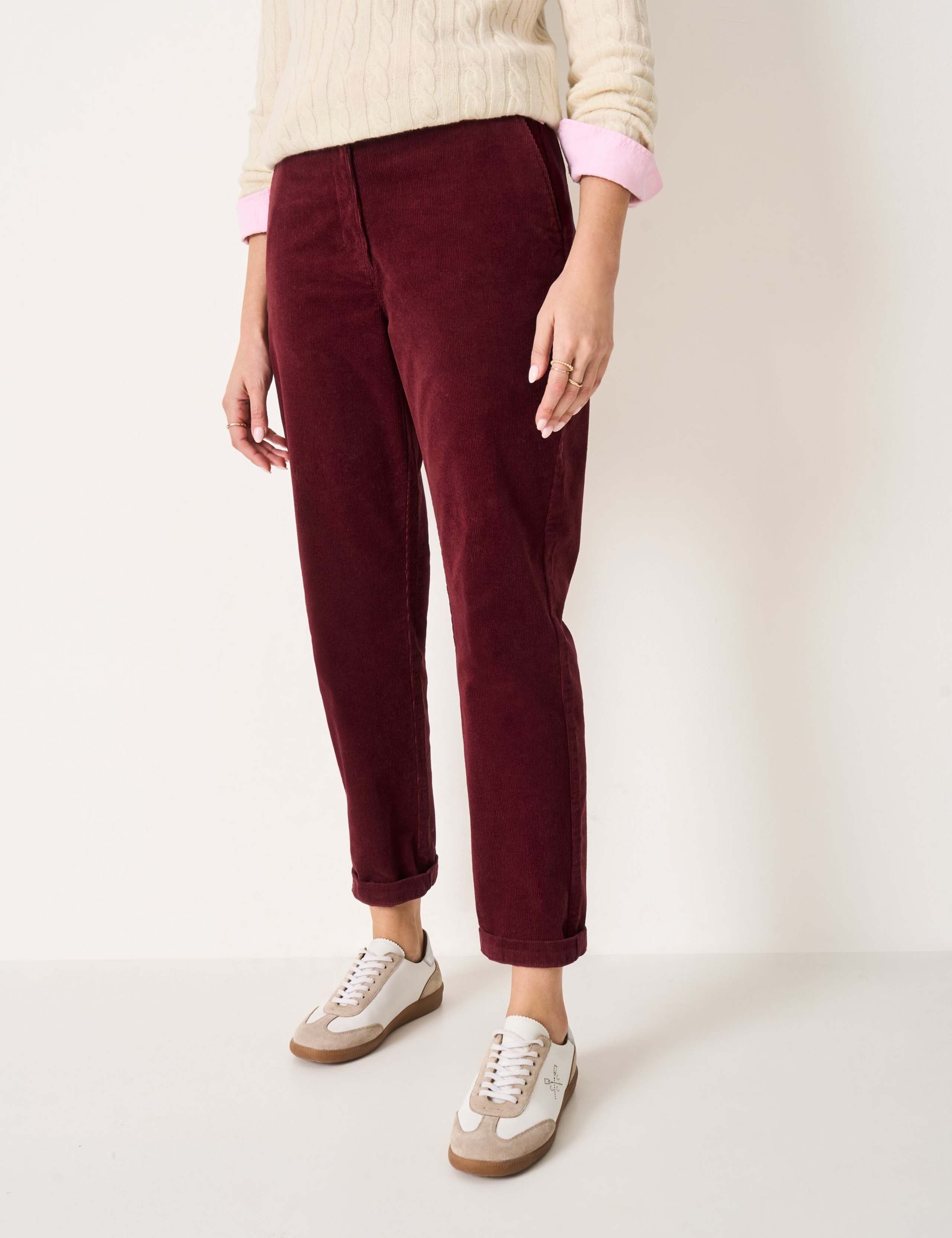 Cotton Rich Cord Tapered Trousers 5 of 5