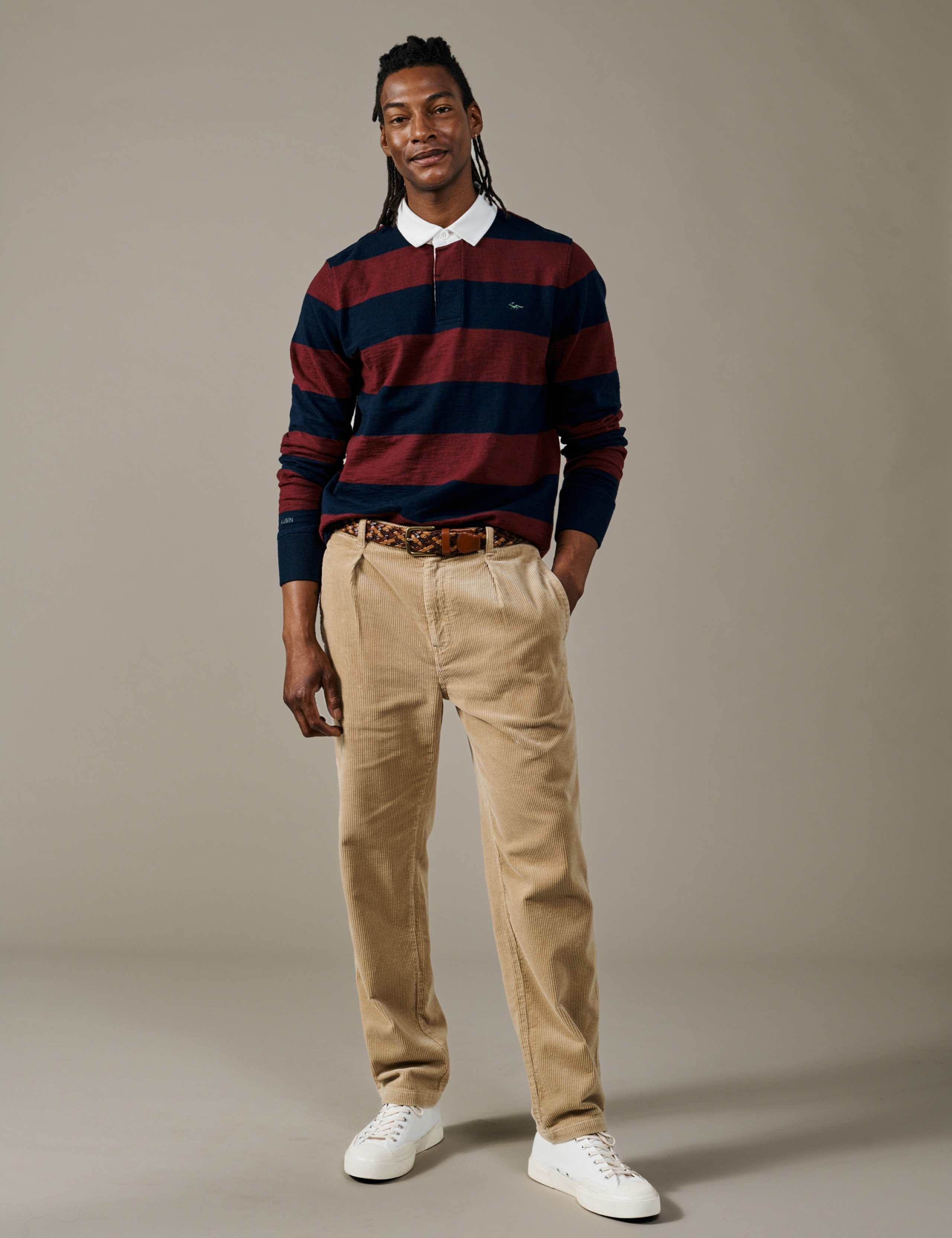 Relaxed Fit Corduroy Trousers 1 of 5