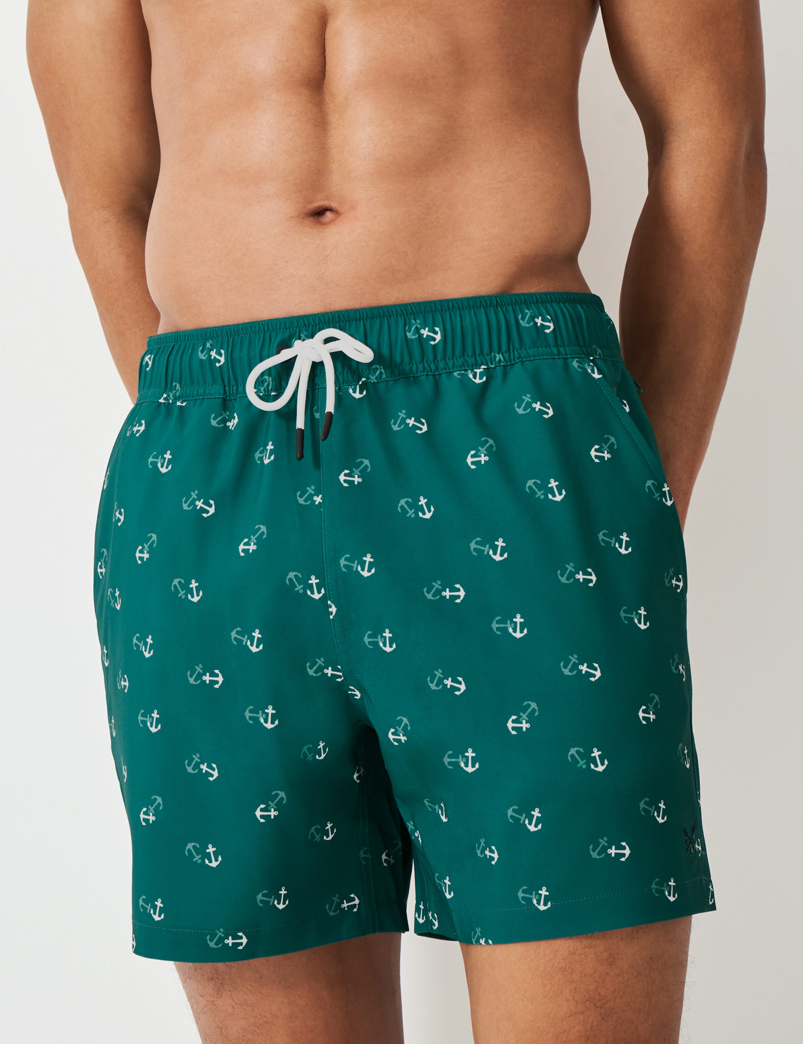Anchor Print Swim Shorts 3 of 5
