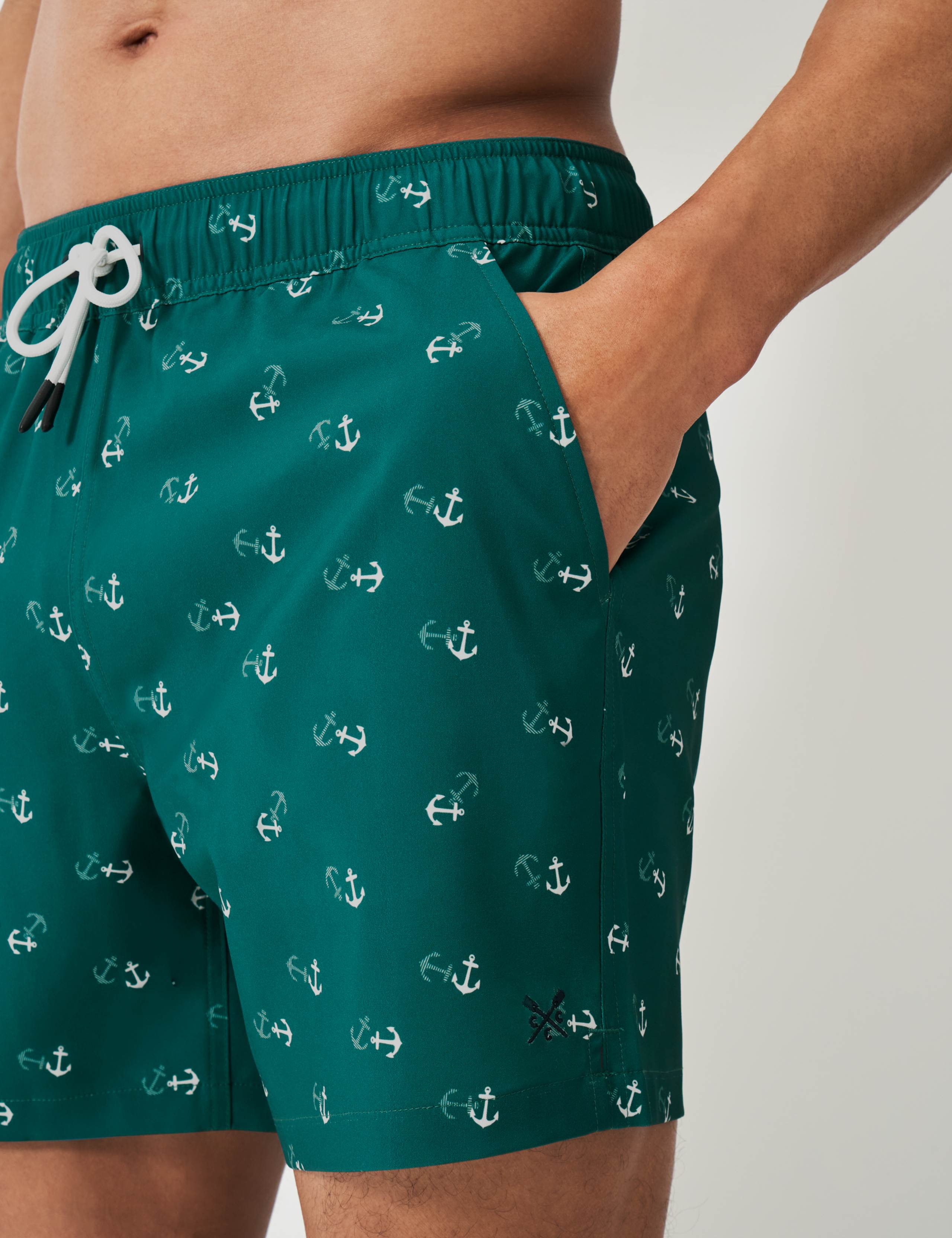 Anchor Print Swim Shorts 4 of 5