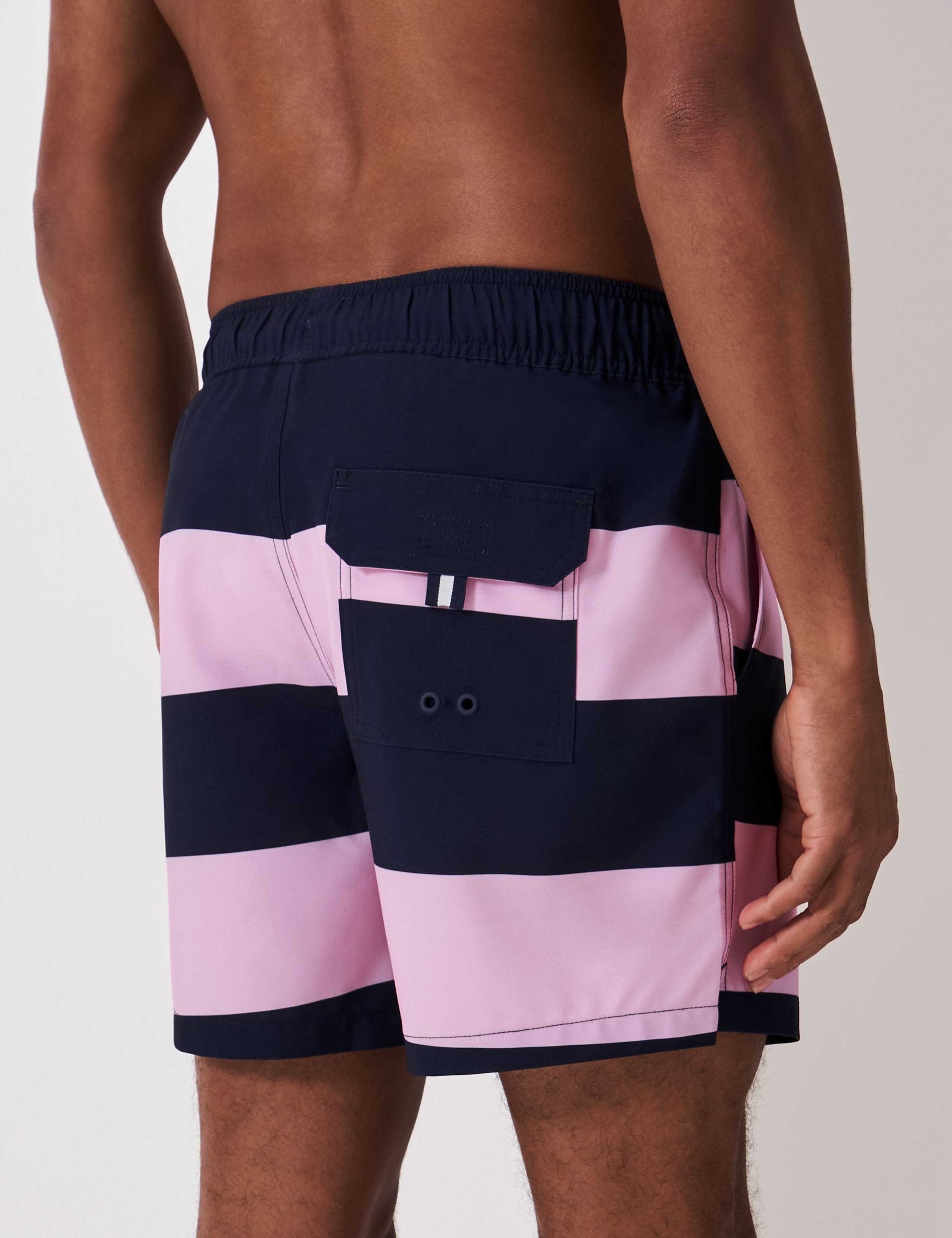 Pocketed Striped Swim Shorts 4 of 5