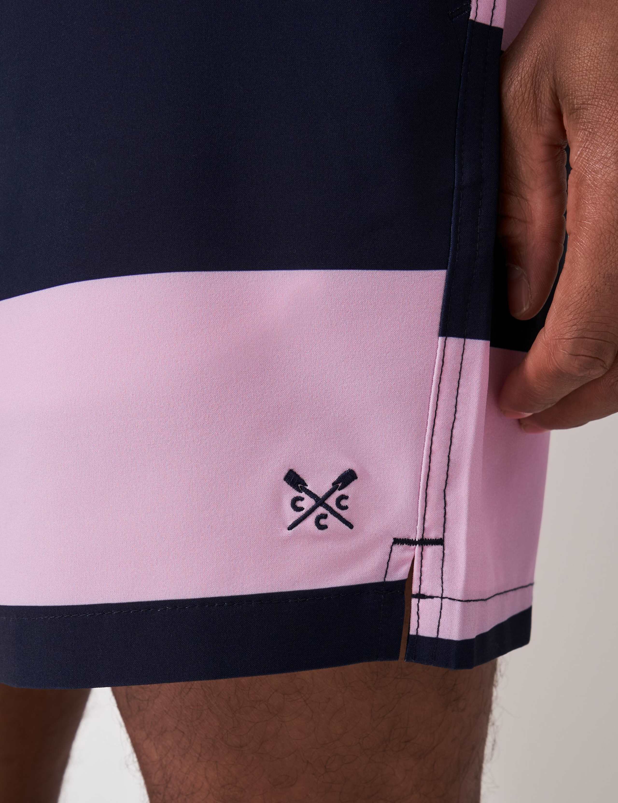Pocketed Striped Swim Shorts 5 of 5