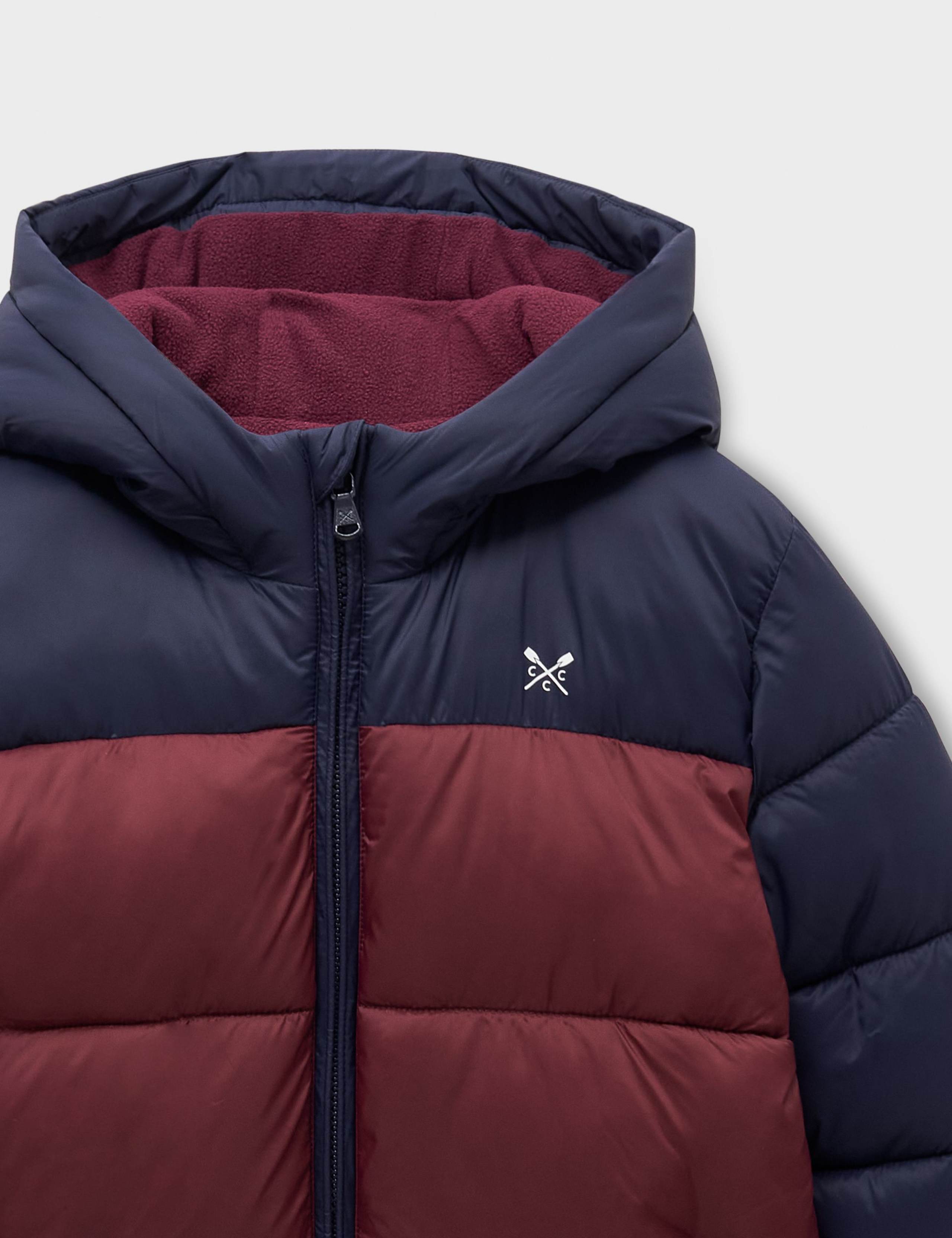 Colourblock Hooded Puffer Coat (3-12 Yrs) 2 of 3