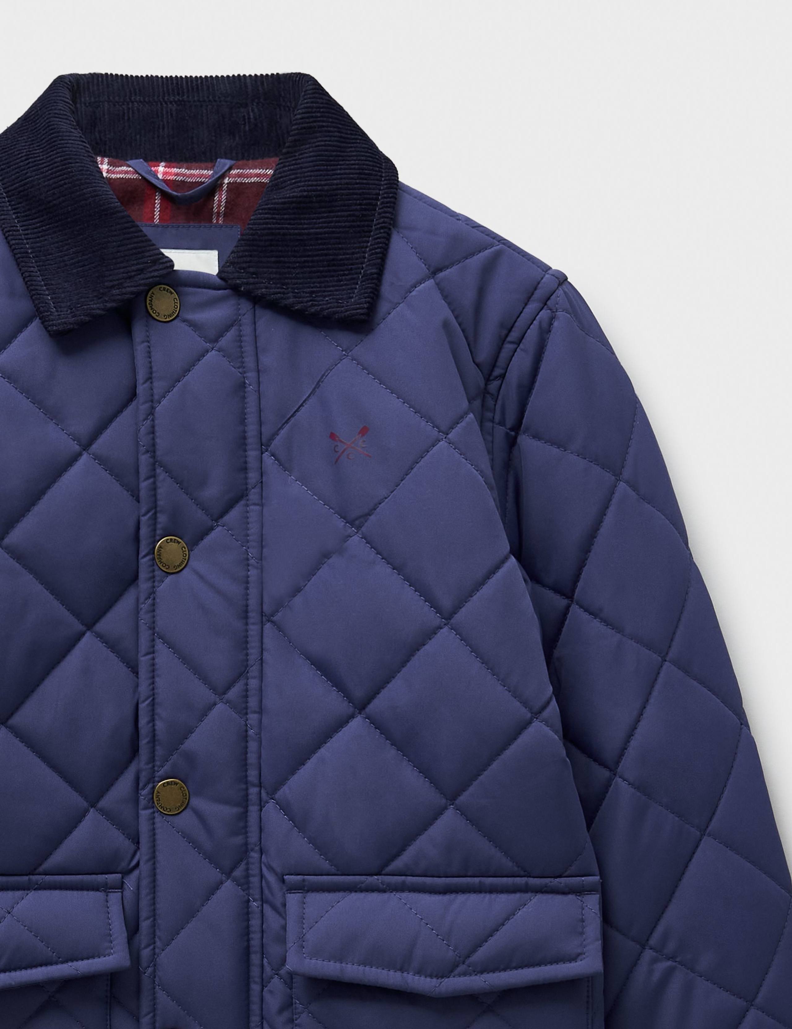 Quilted Contrast Collar Jacket (3-12 Yrs) 3 of 3