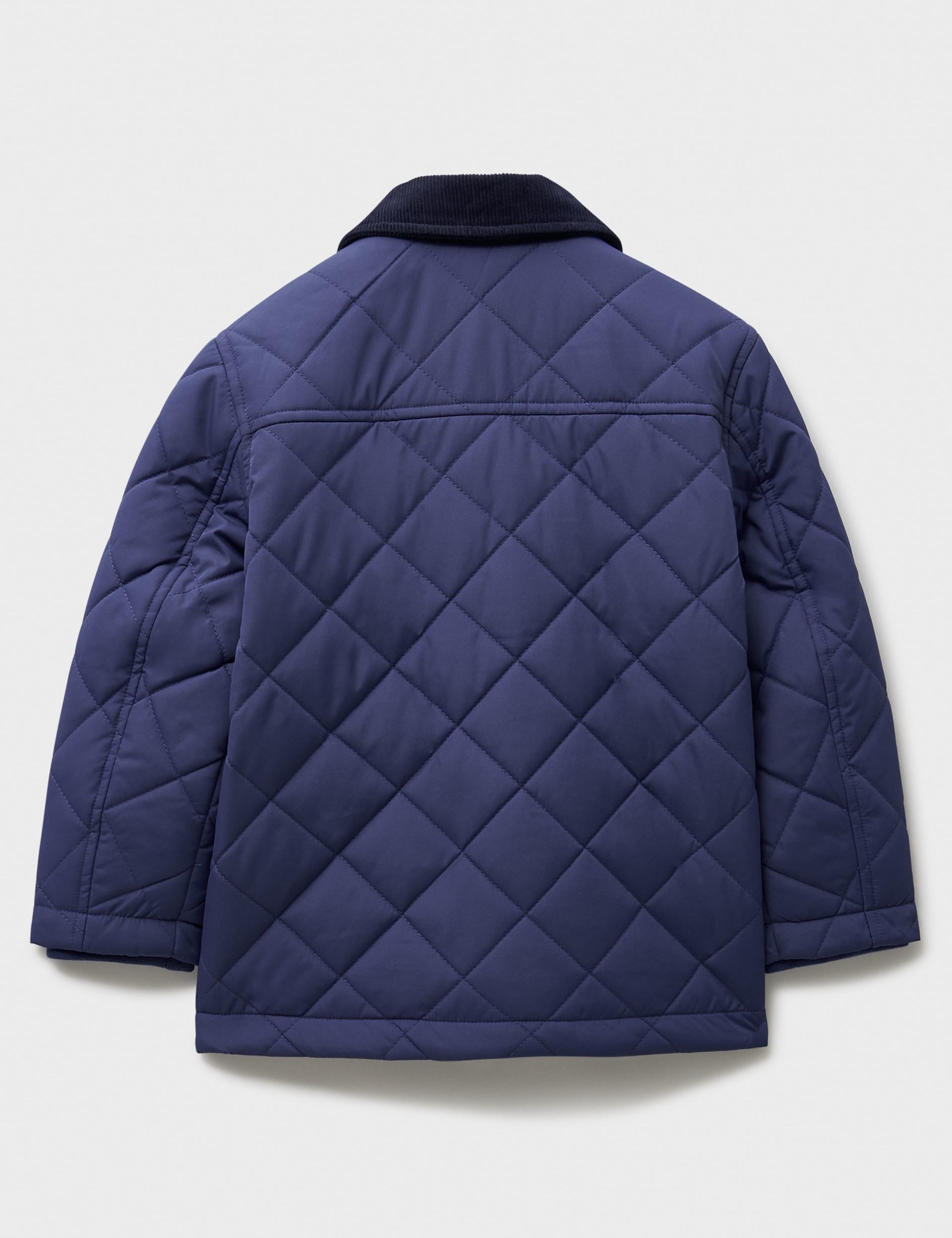 Quilted Contrast Collar Jacket (3-12 Yrs) 2 of 3