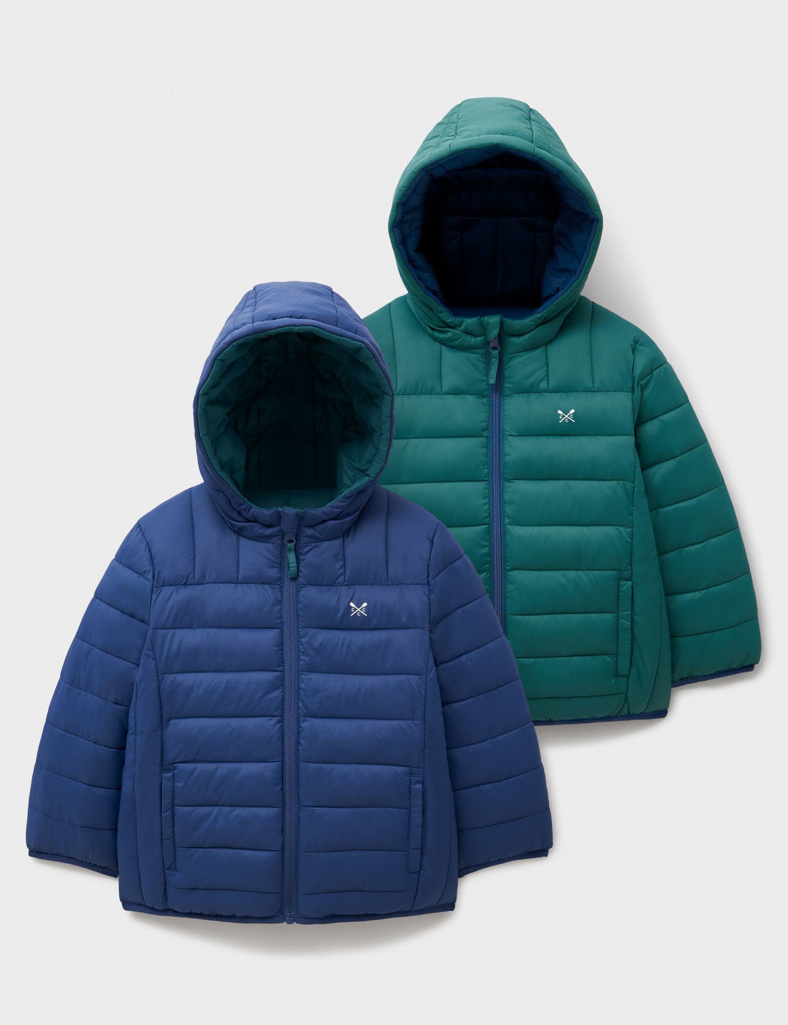 Reversible Lightweight Puffer Jacket (3-12 Yrs) 2 of 3