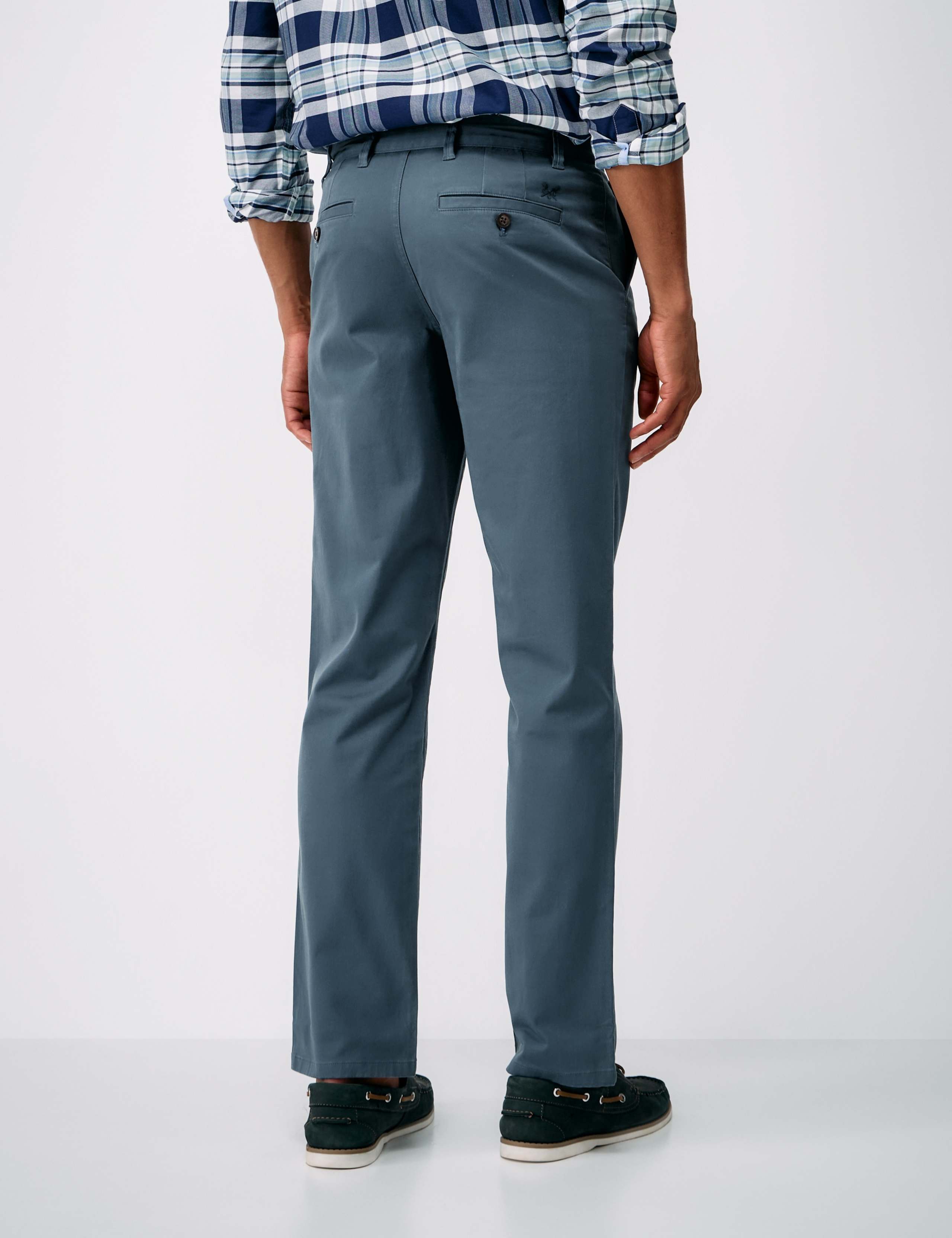 Slim Fit Cotton Rich Chinos With Stretch 2 of 4