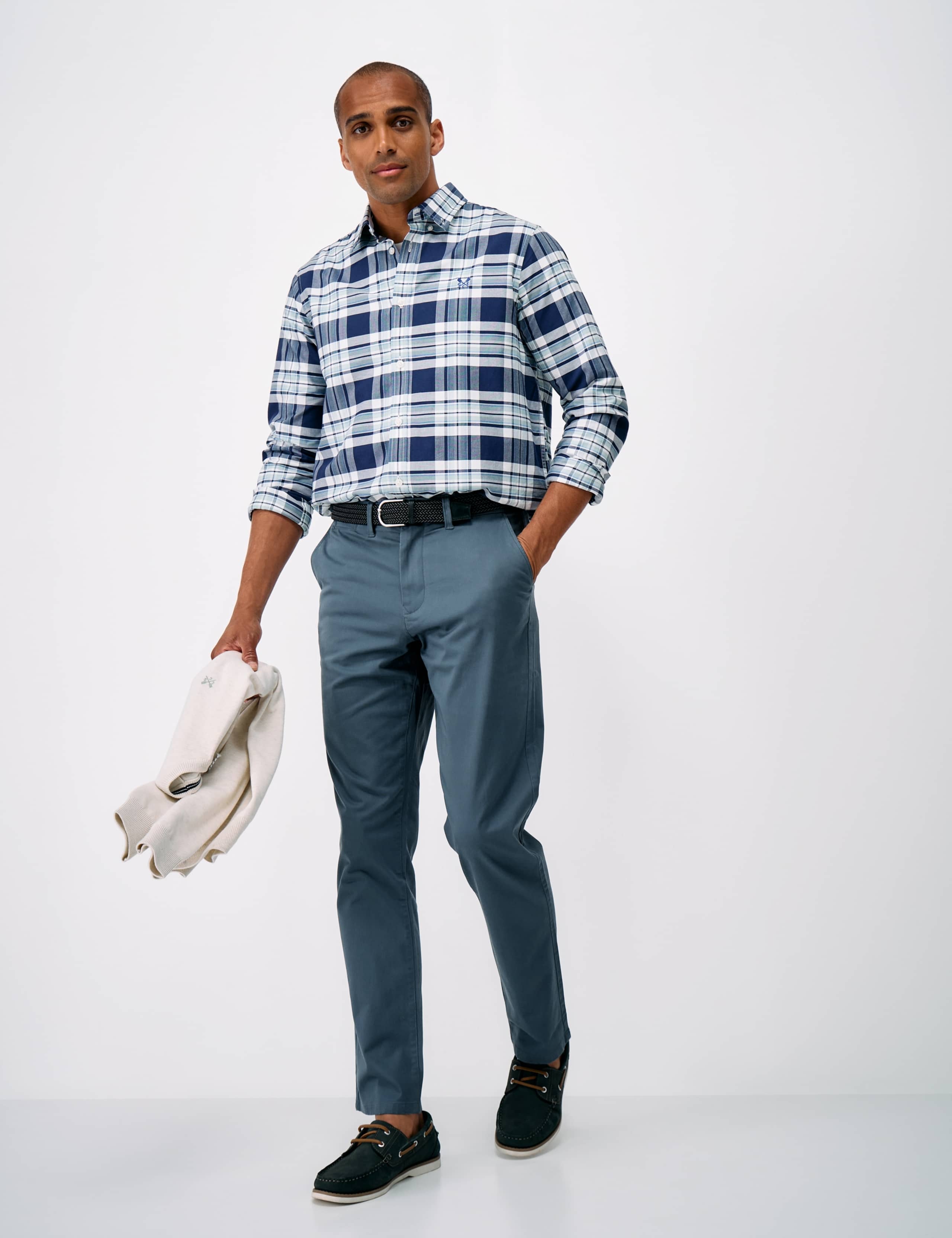 Slim Fit Cotton Rich Chinos With Stretch 3 of 4