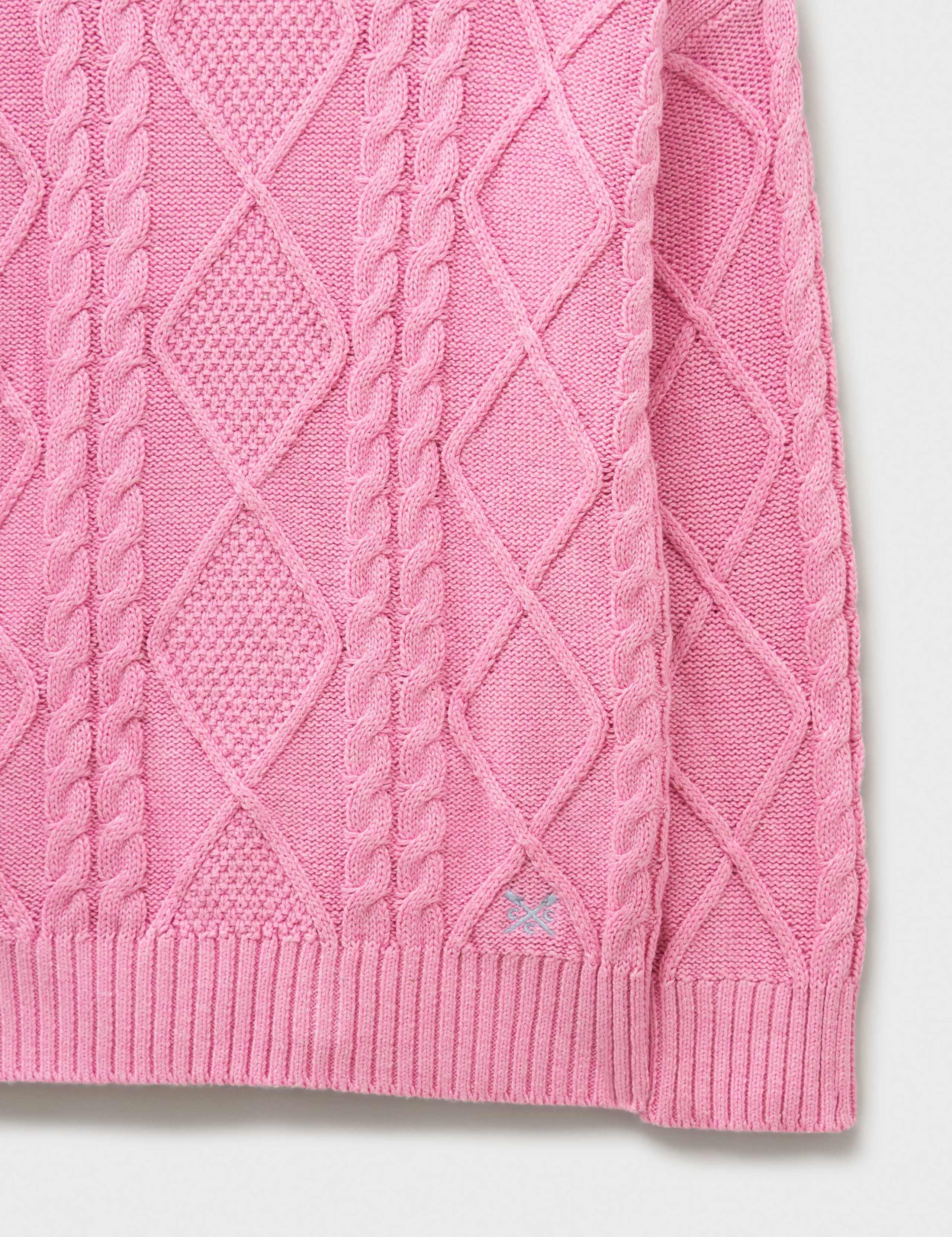 Pure Cotton Cable Knit Jumper (3-12 Yrs) 2 of 3