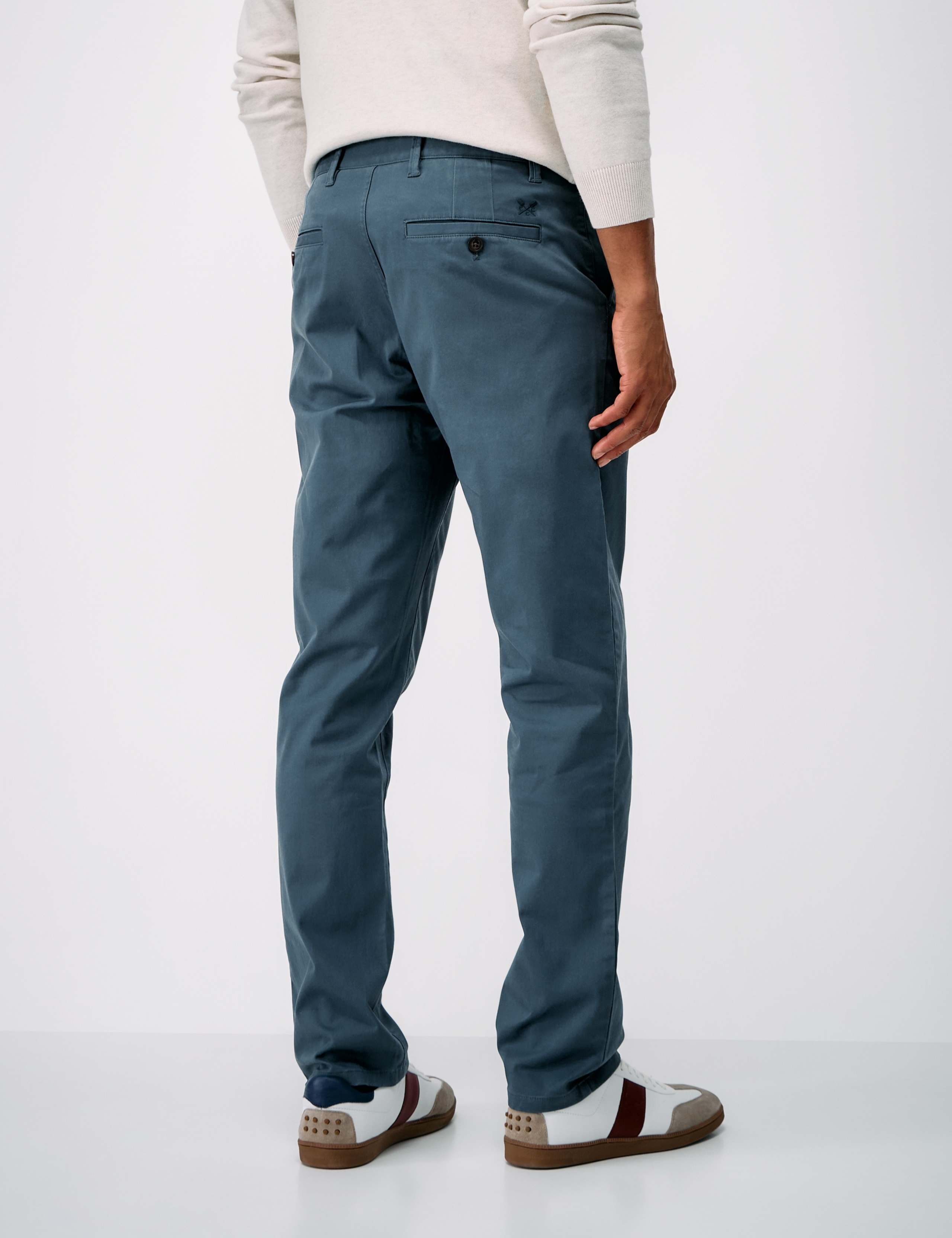 Regular Fit Cotton Rich Stretch Chinos 3 of 4
