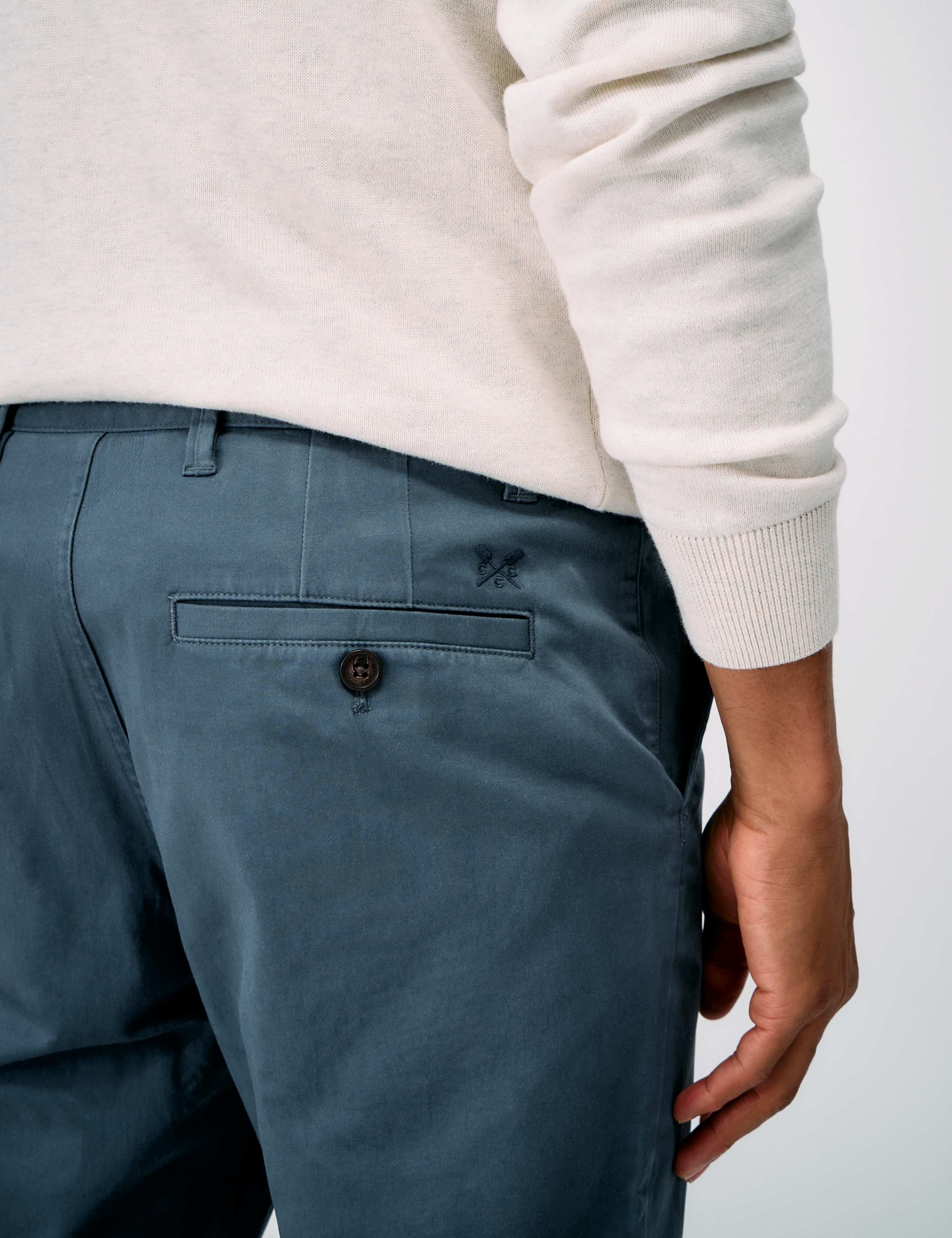 Regular Fit Cotton Rich Stretch Chinos 4 of 4