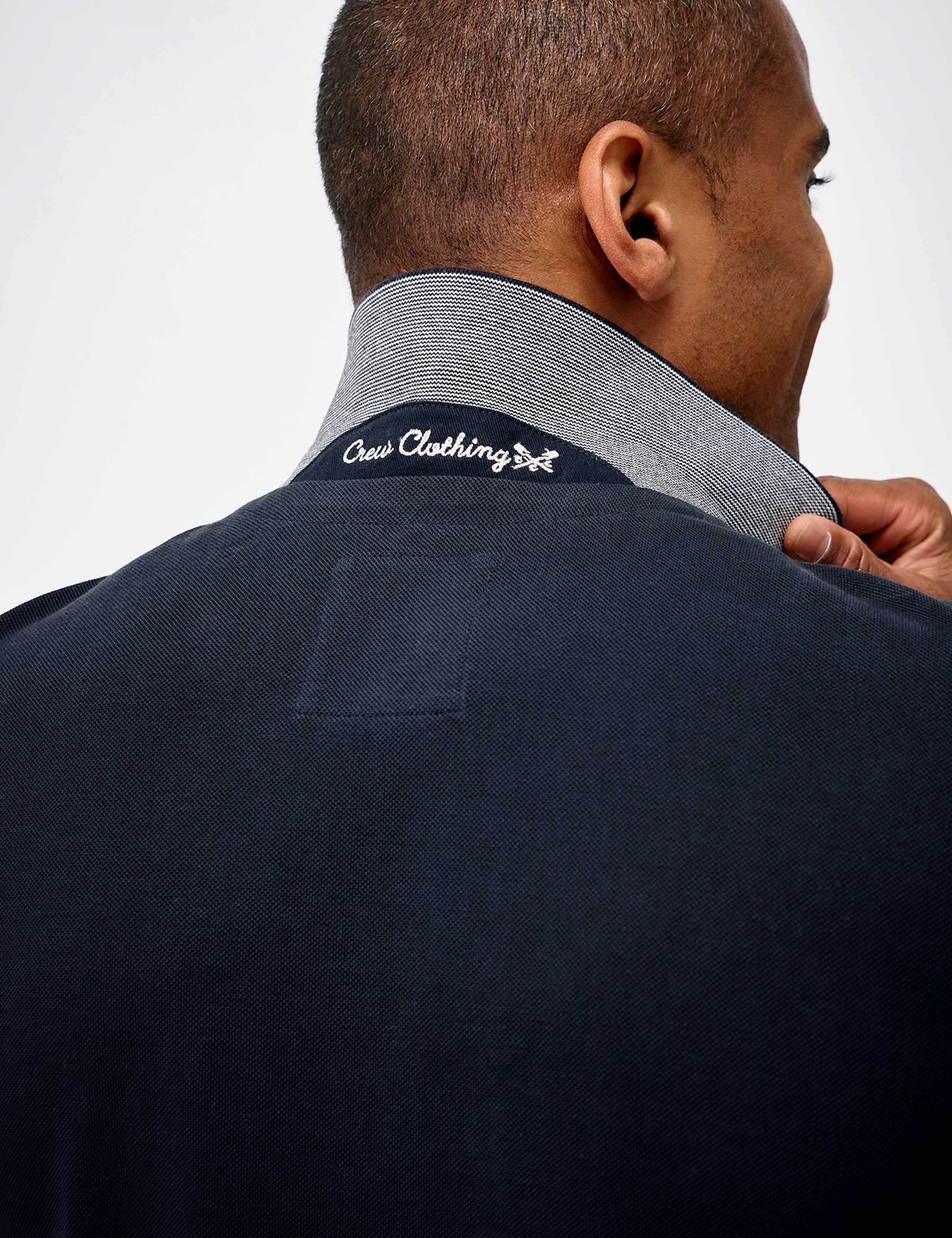 Pure Cotton Contrast Collar Polo Shirt 6 of 6