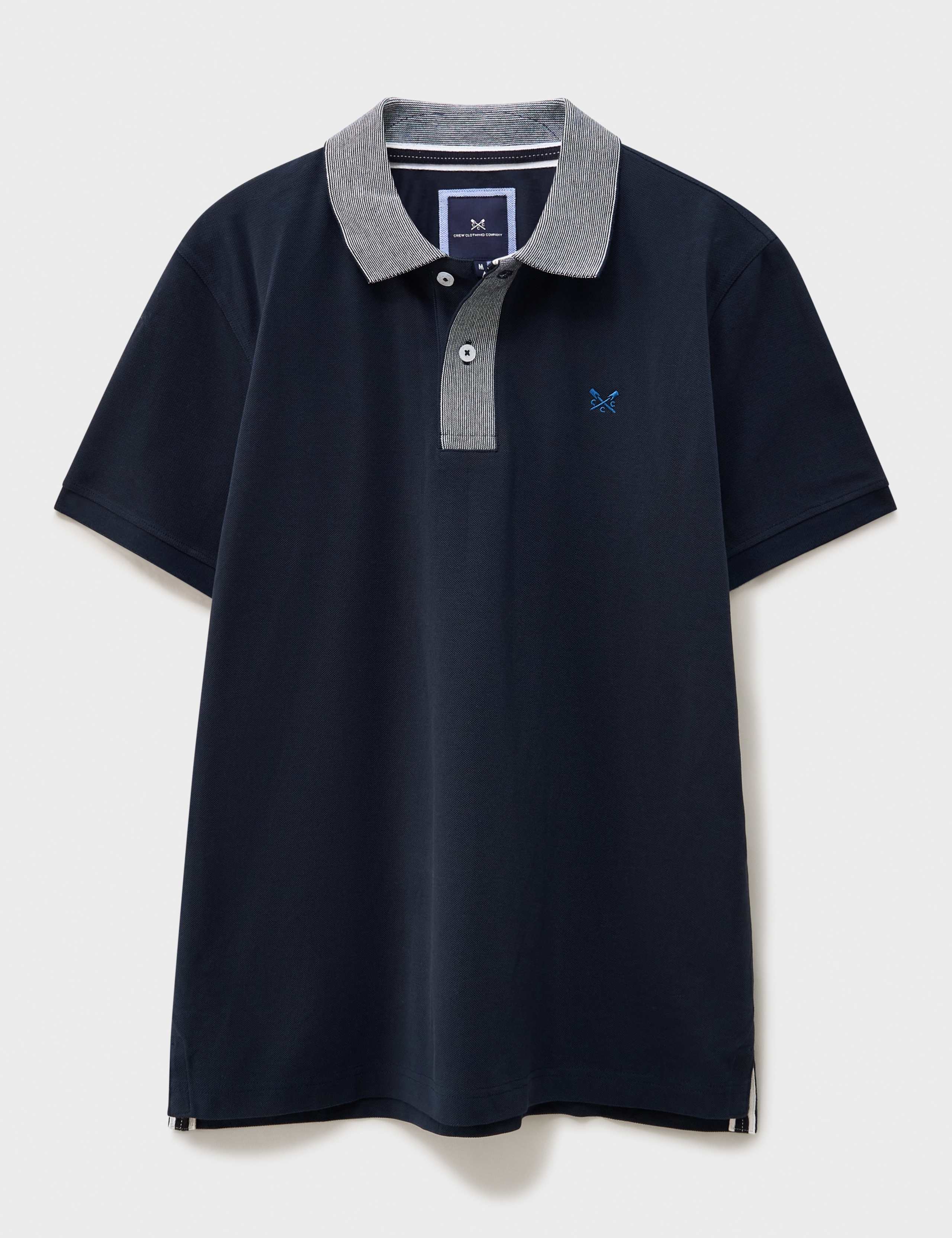 Pure Cotton Contrast Collar Polo Shirt 2 of 6