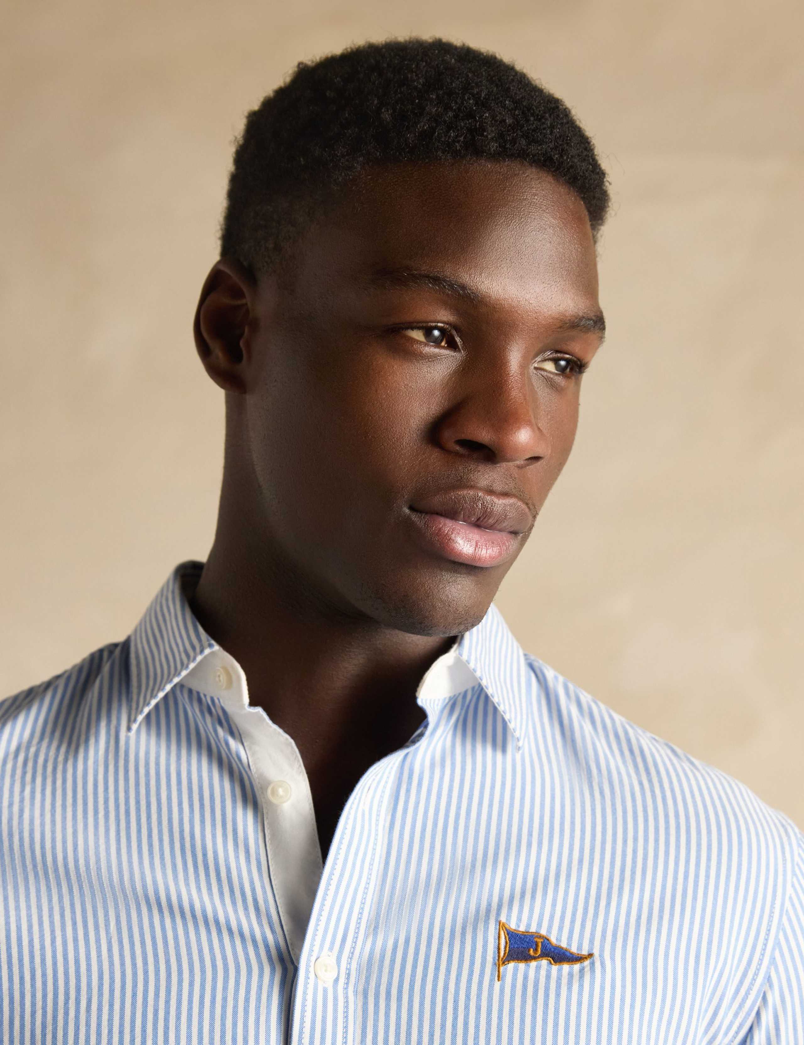 Regular Fit Pure Cotton Striped Shirt 4 of 7