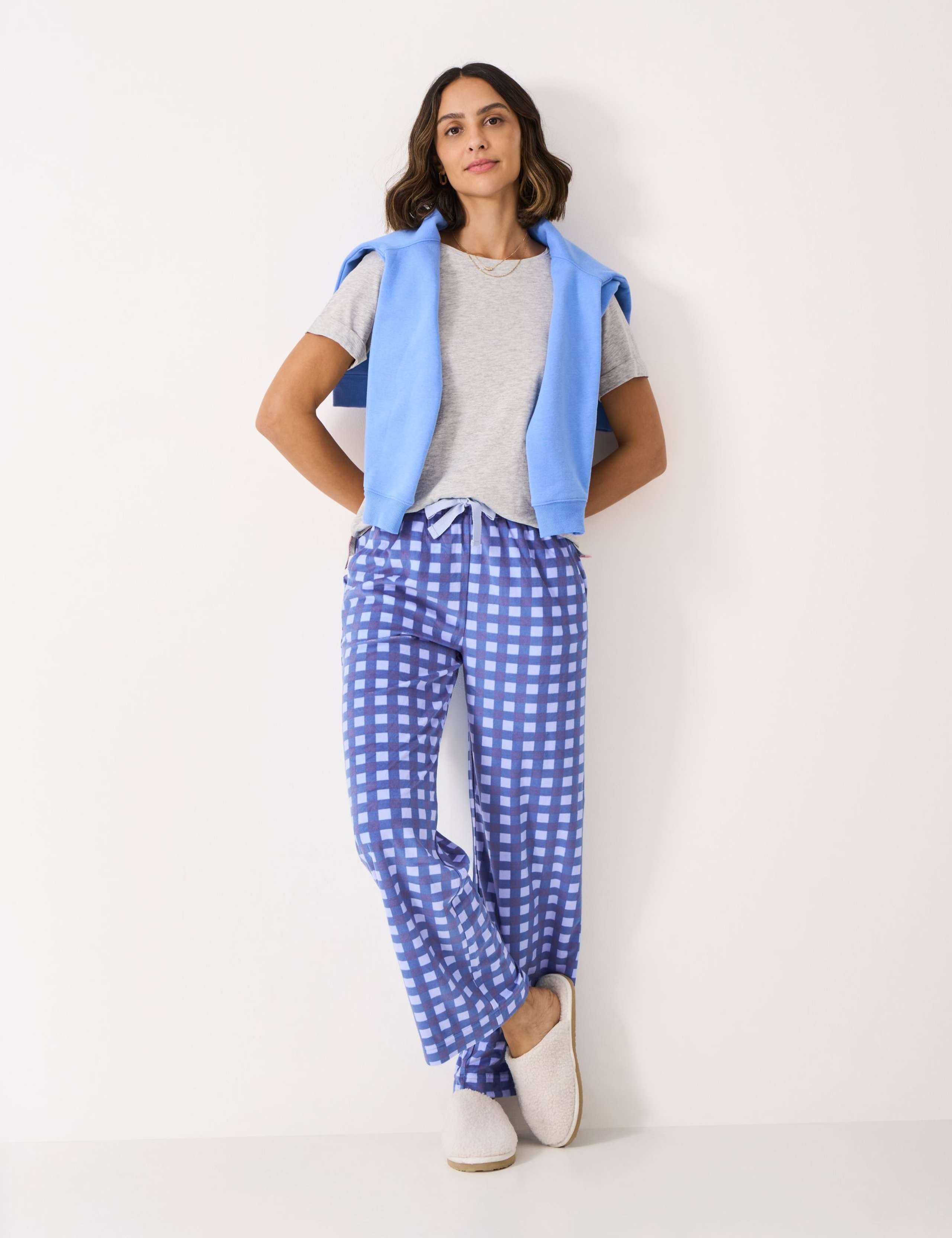 Supersoft Floral Pyjama Bottoms 1 of 5