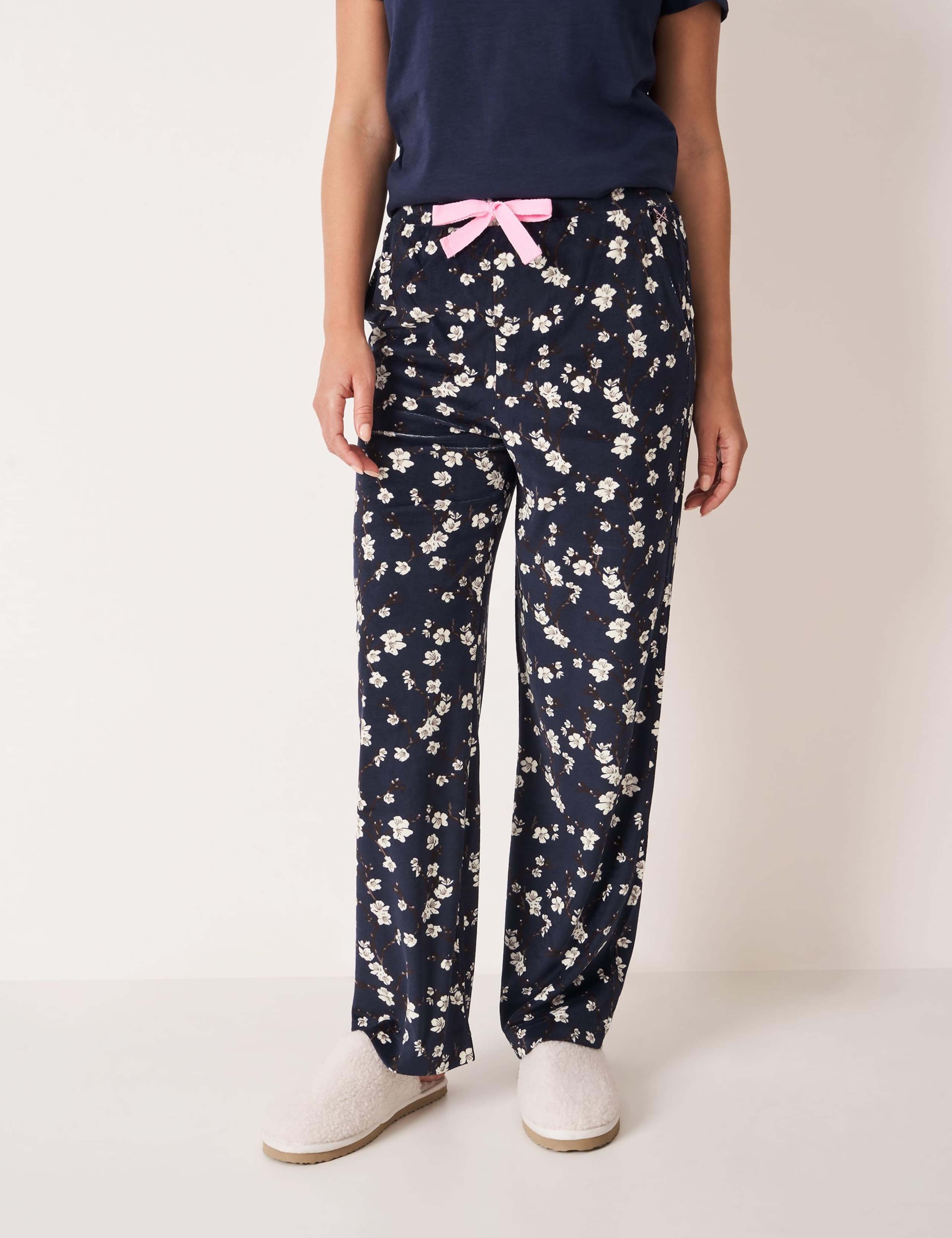 Supersoft Floral Pyjama Bottoms 3 of 5