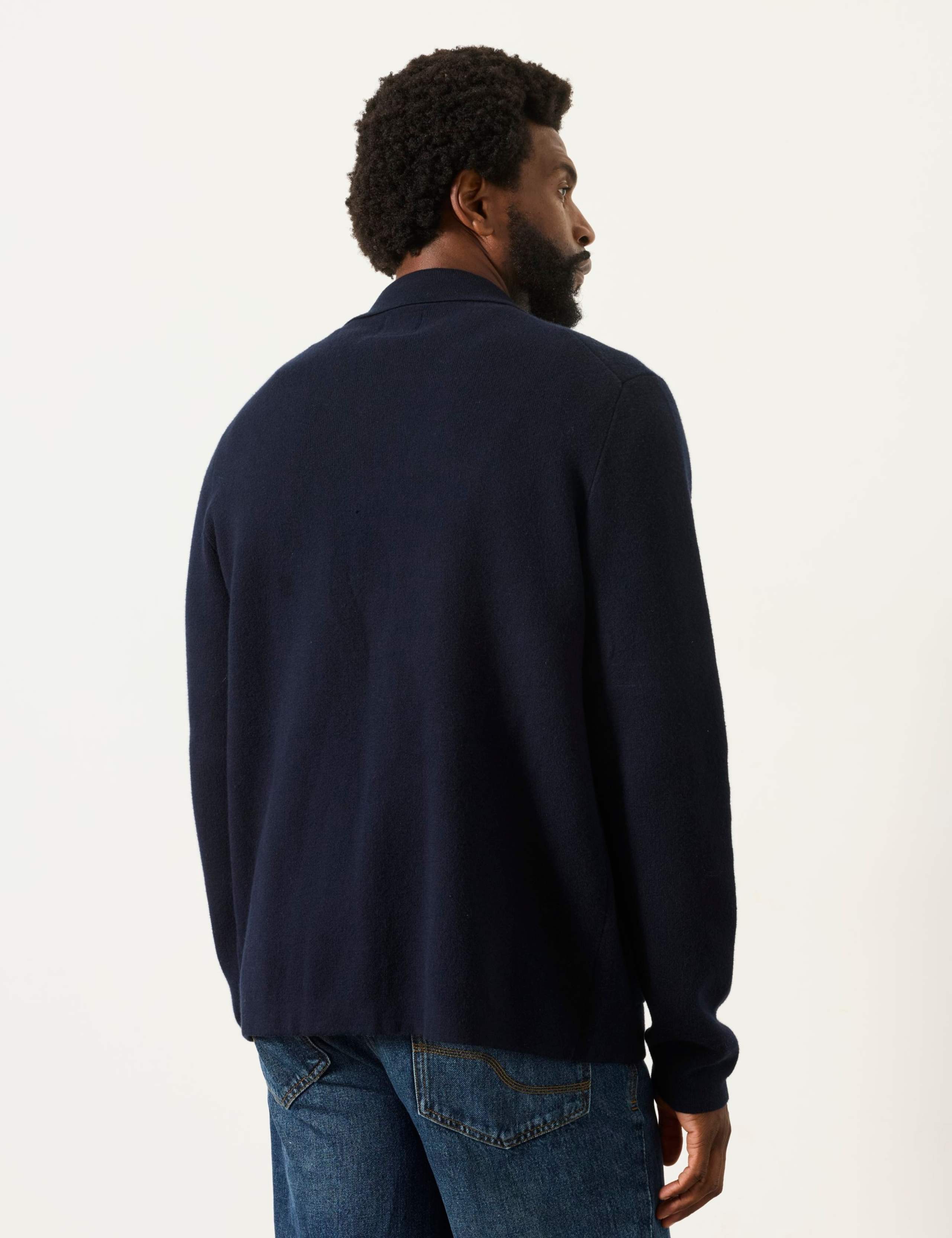 Cotton Rich Collared Cardigan with Cashmere 3 of 6