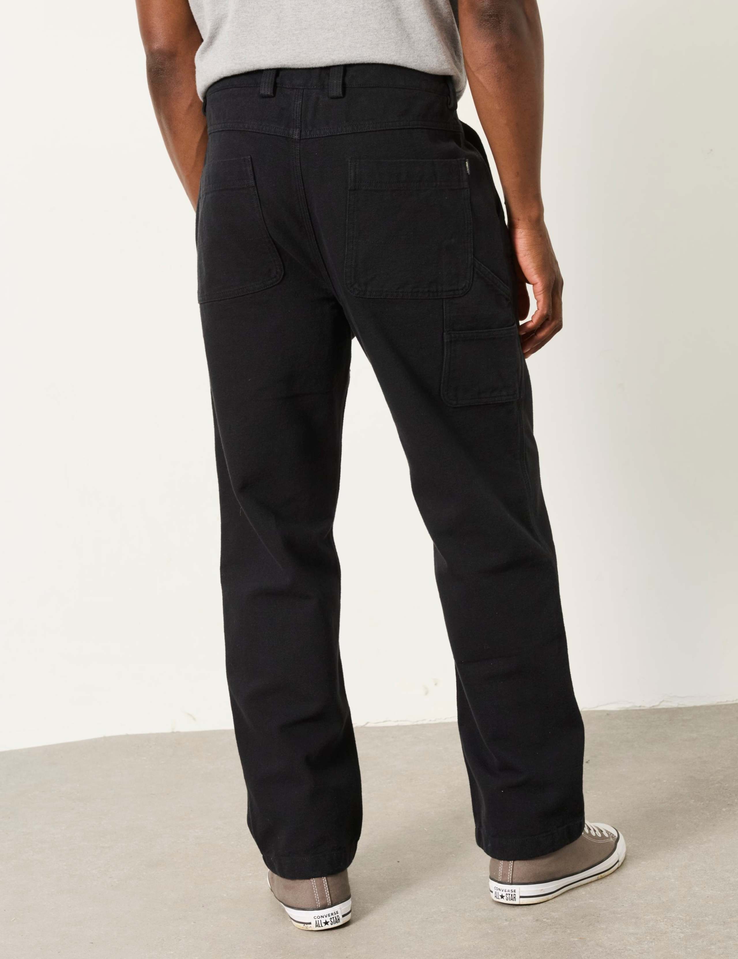Regular Fit Pure Cotton Flat Front Trousers 3 of 5