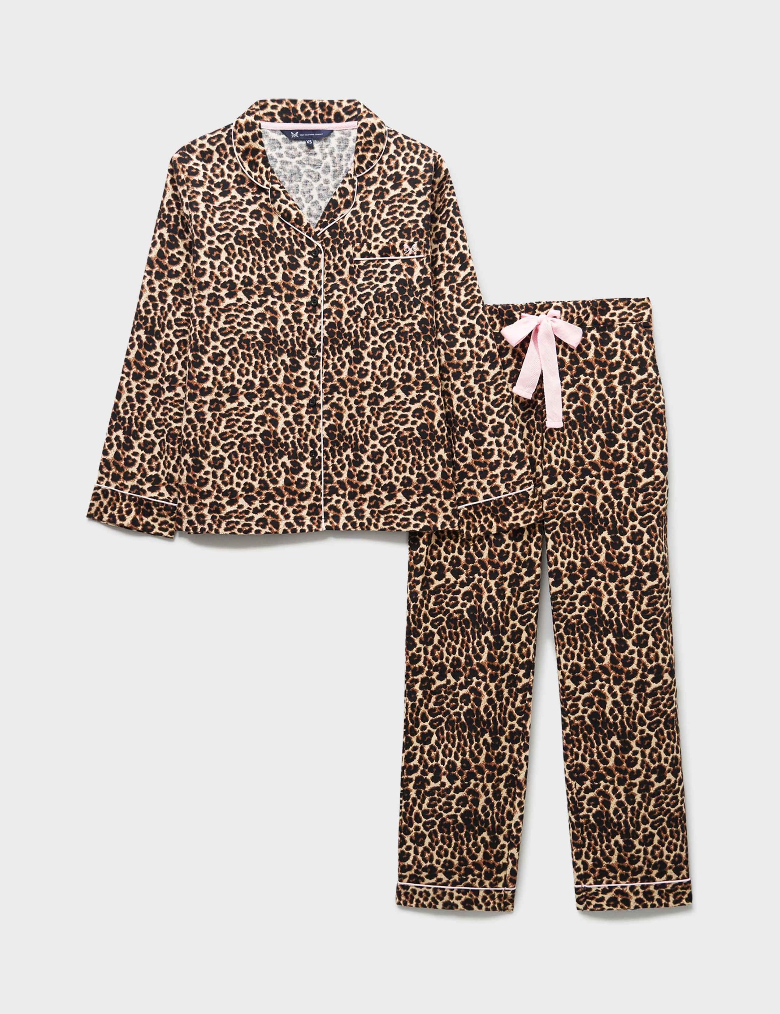 Pure Cotton Animal Print Pyjama Set 2 of 5