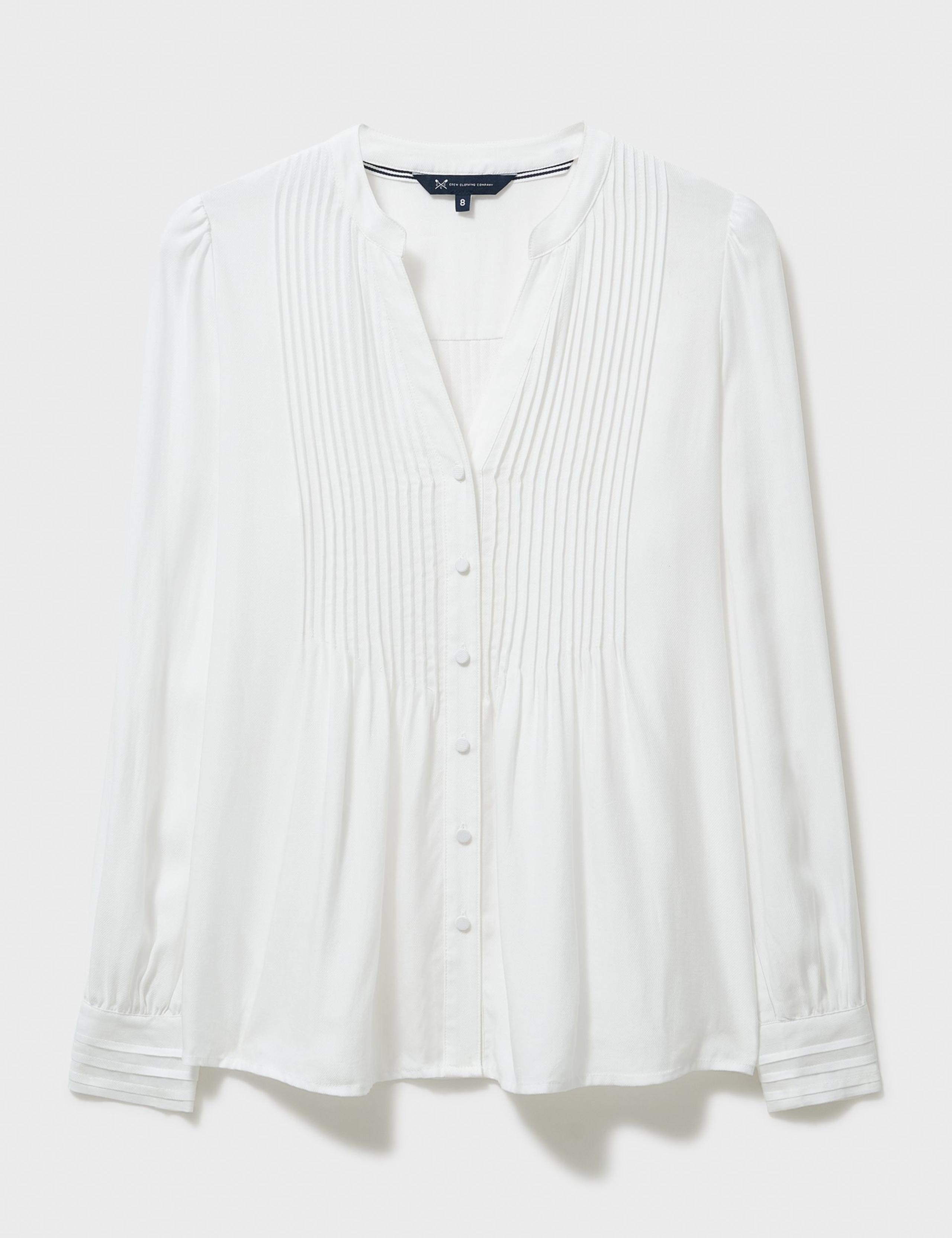 Pintuck Blouse with Lyocell 2 of 5