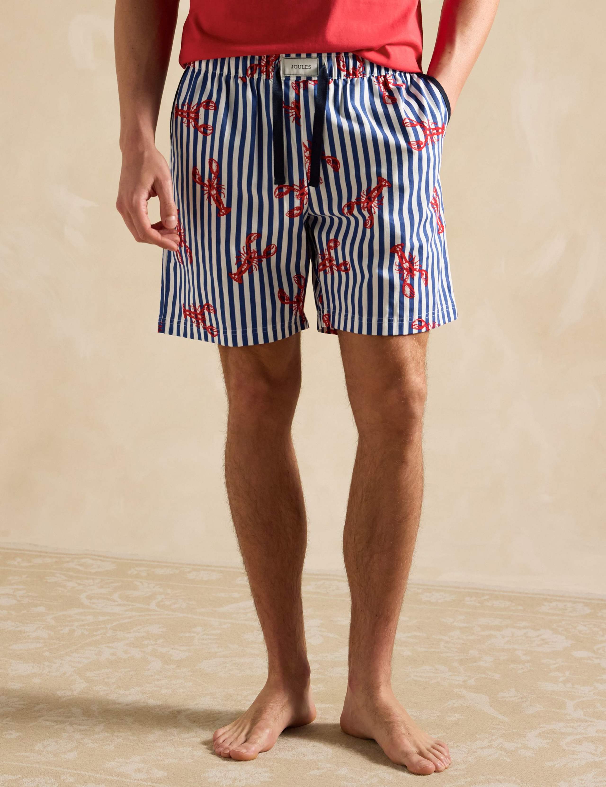 Pure Cotton Rugby Print Pyjama Set 5 of 7
