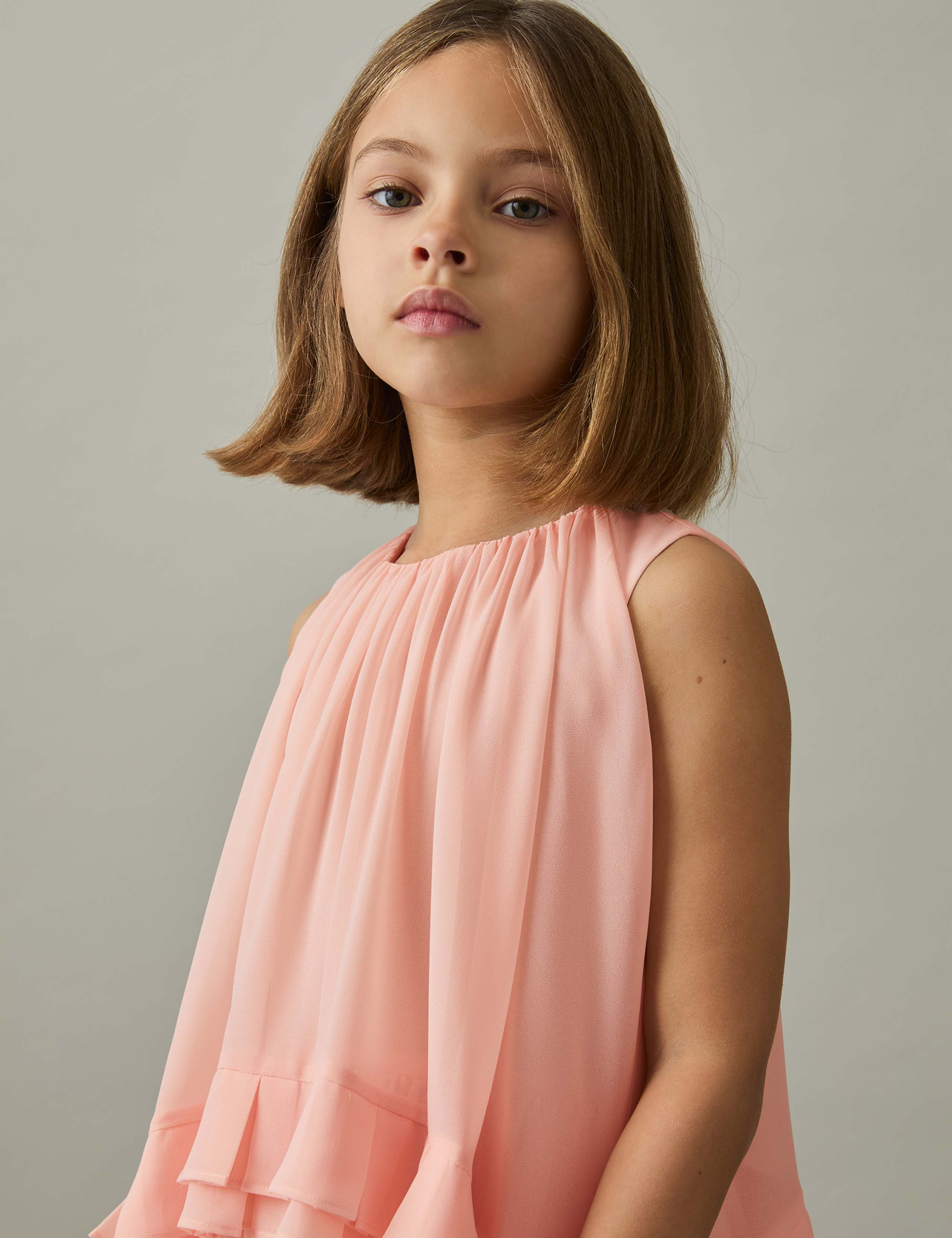 Chiffon Tiered Dress (4-14 Yrs) 3 of 4