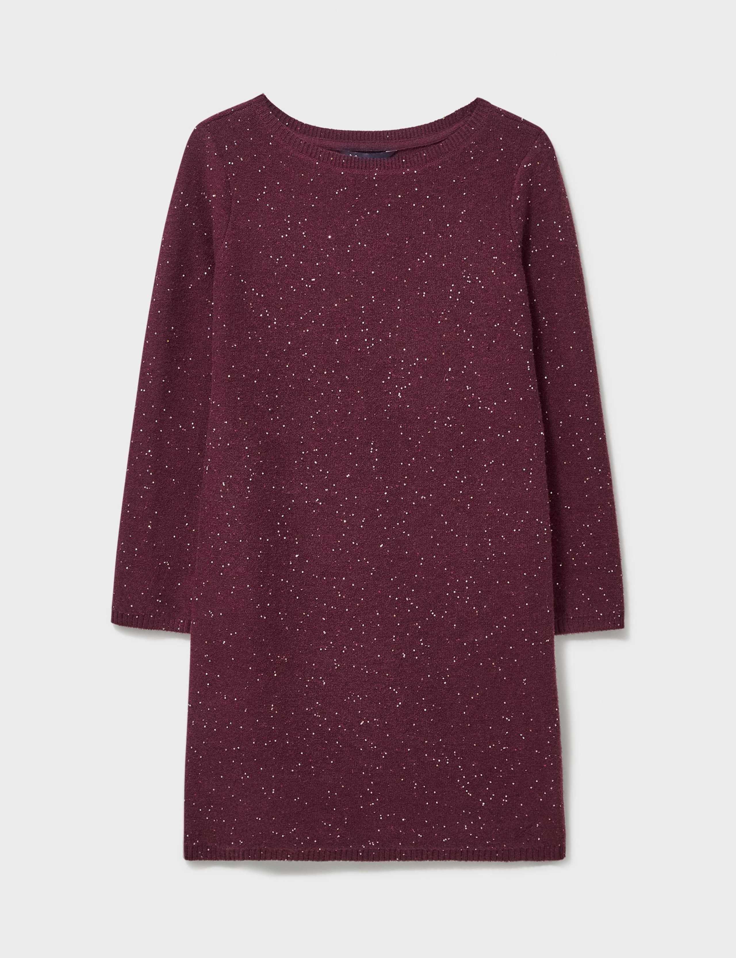 Sequin Mini Jumper Dress 2 of 5