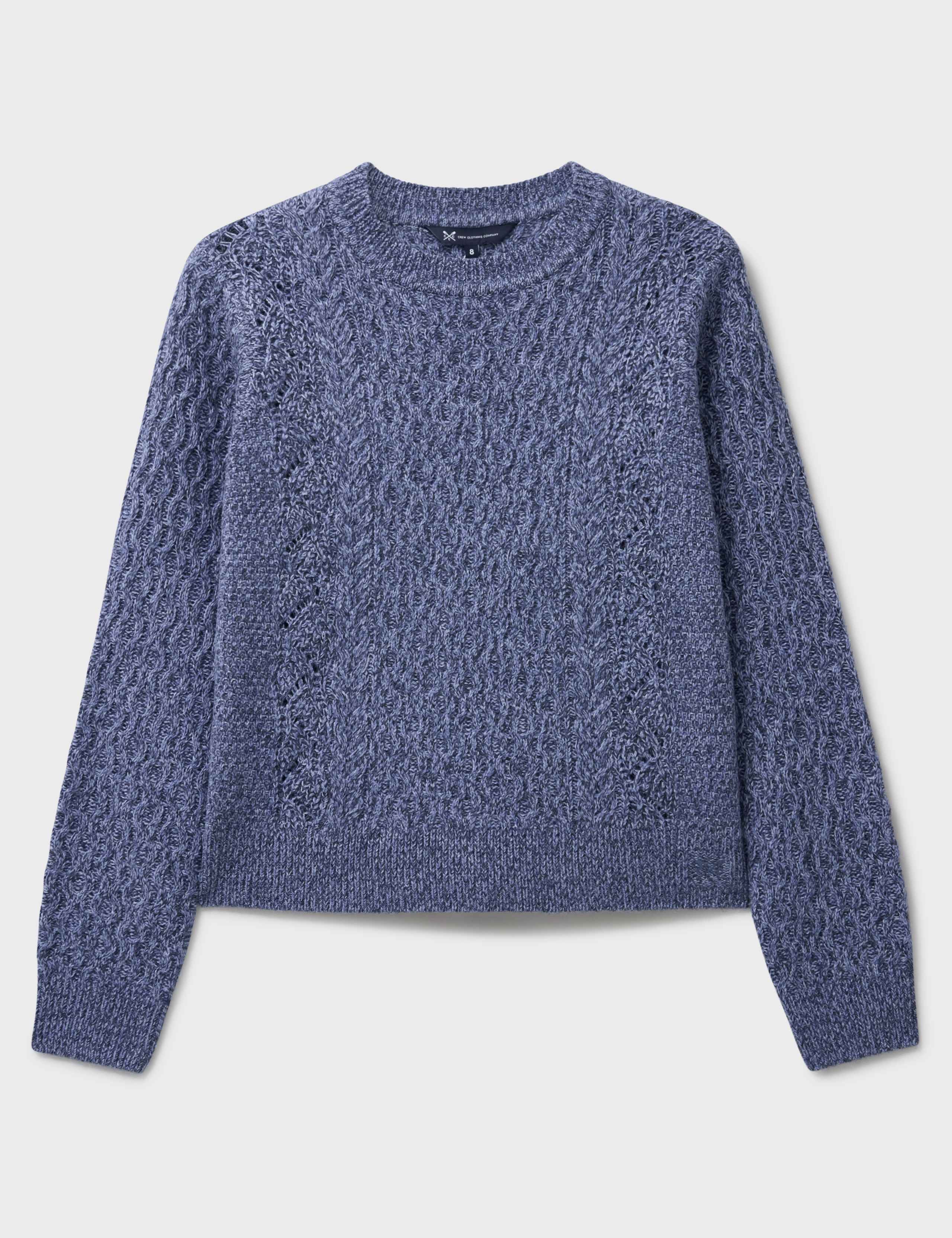 Cable Knit Crew Neck Jumper 2 of 5