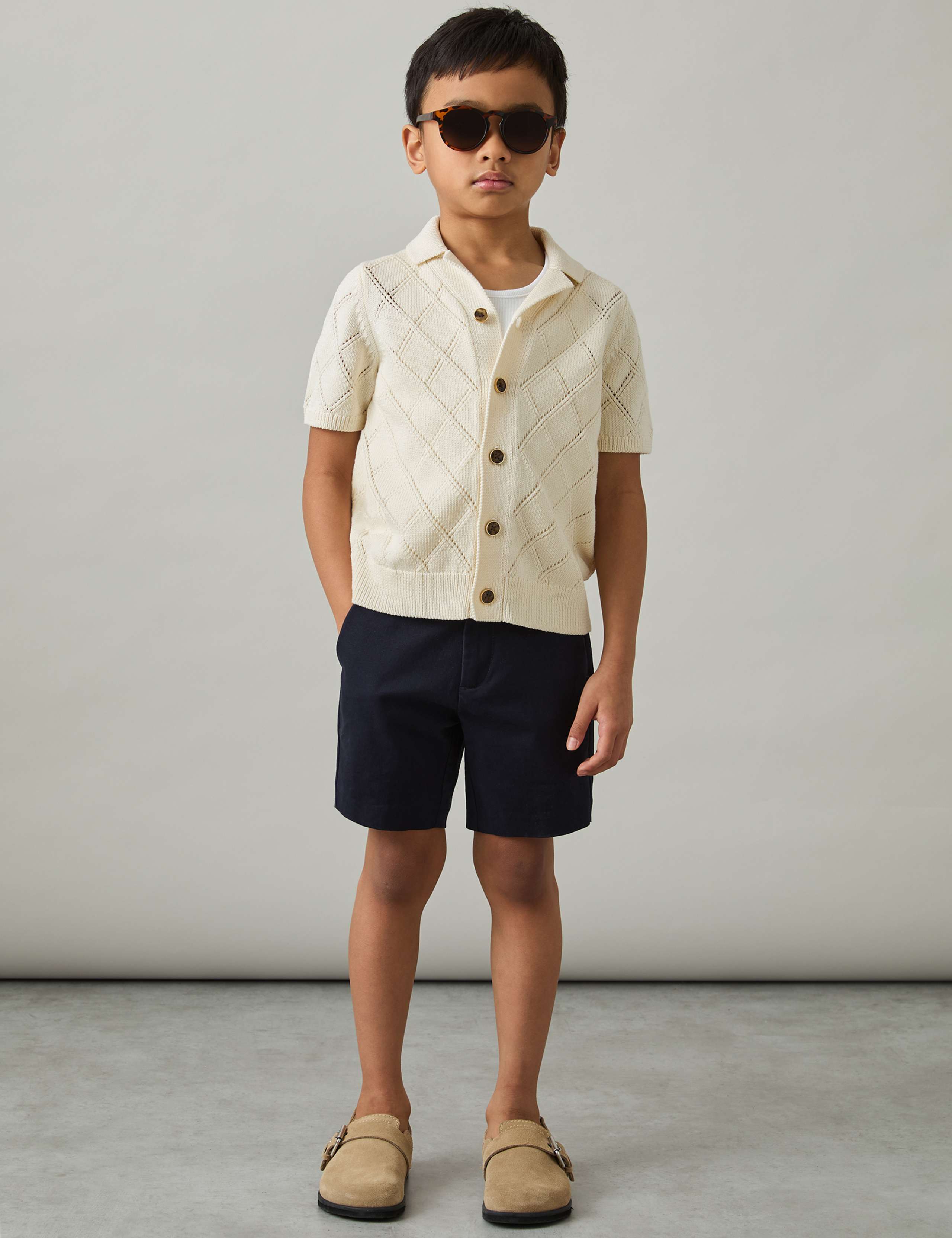 Cotton Rich Textured Shirt (3-14 Yrs) 3 of 4