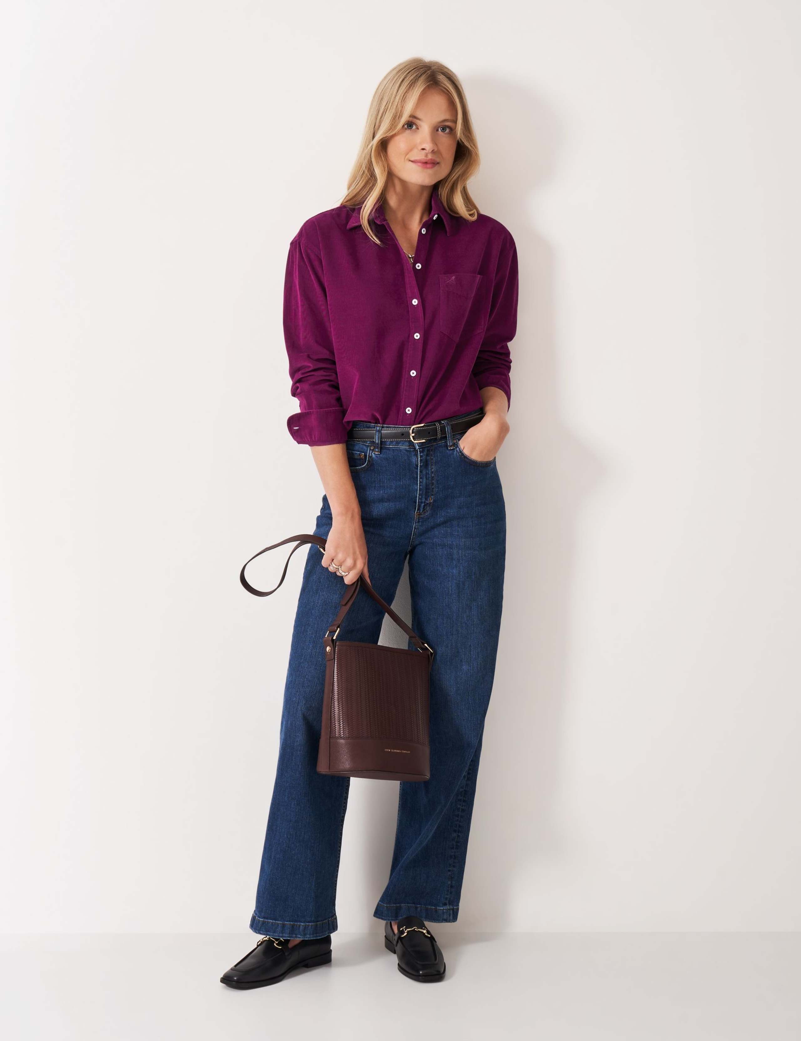 Cord Collared Overshirt 1 of 4