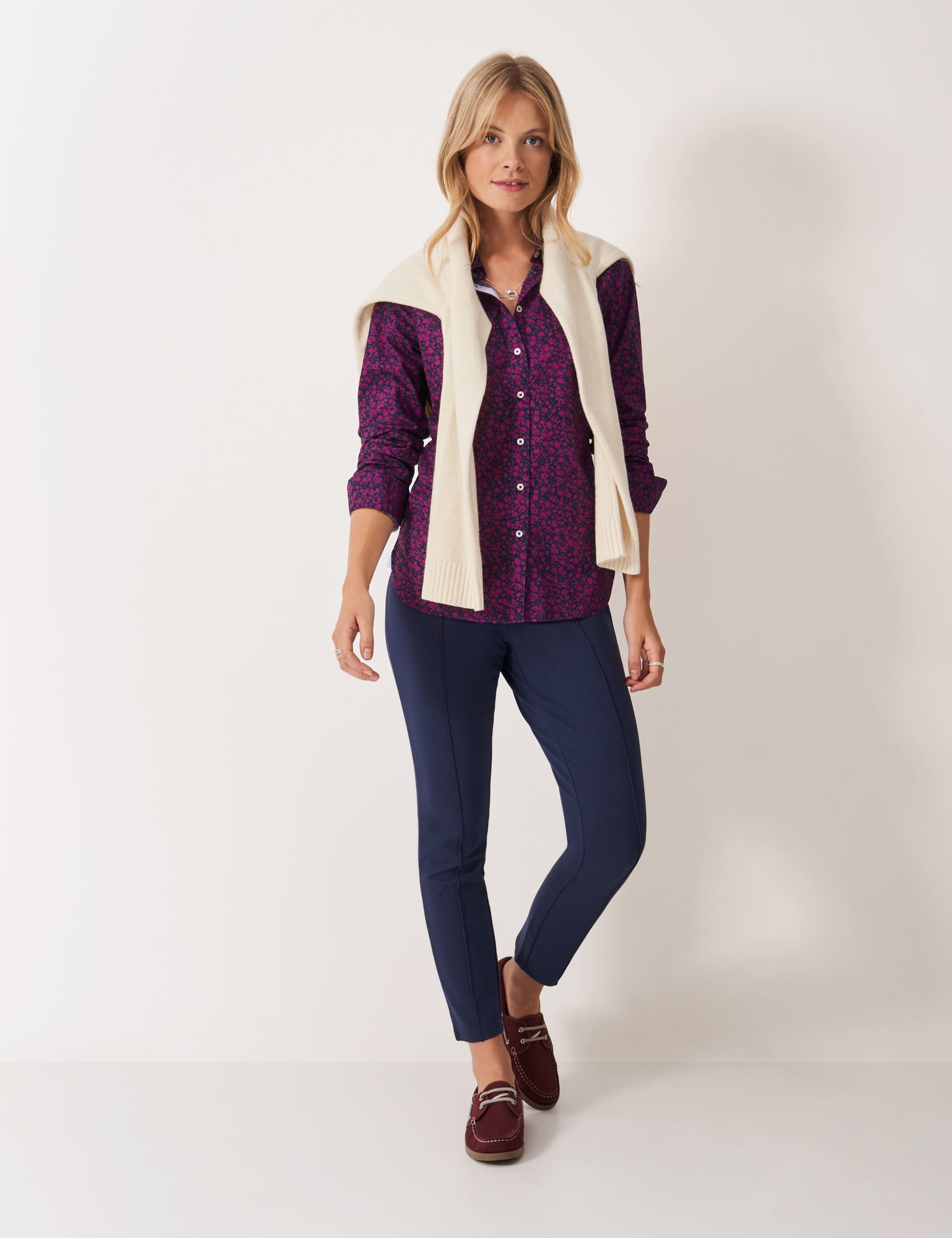 Pure Cotton Floral Shirt 1 of 5