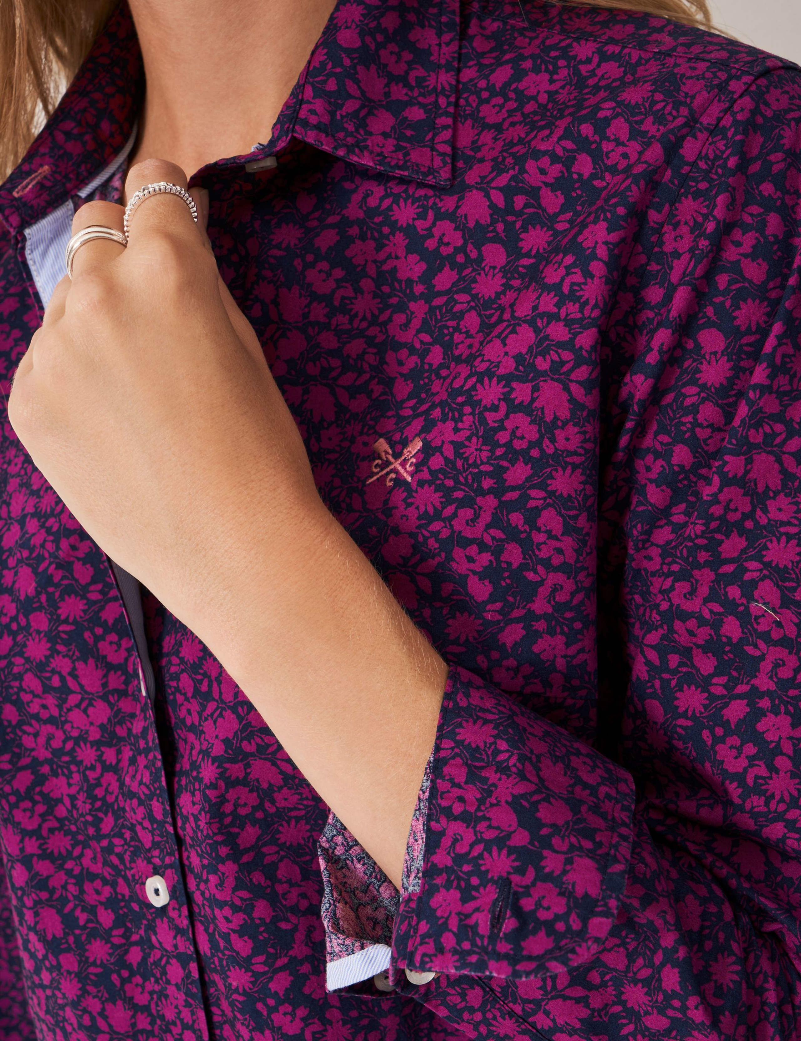 Pure Cotton Floral Shirt 5 of 5