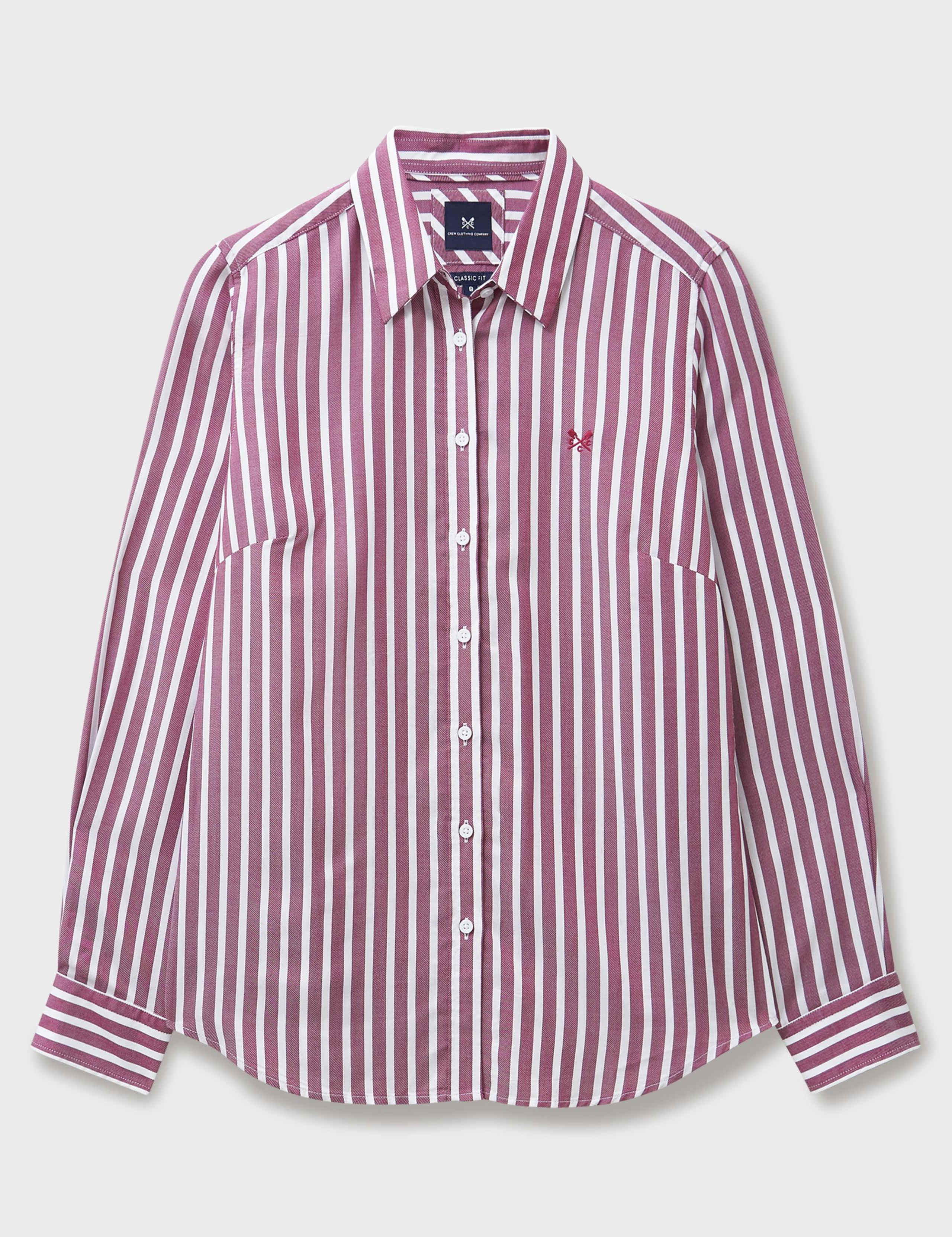 Pure Cotton Twill Striped Relaxed Shirt 2 of 5