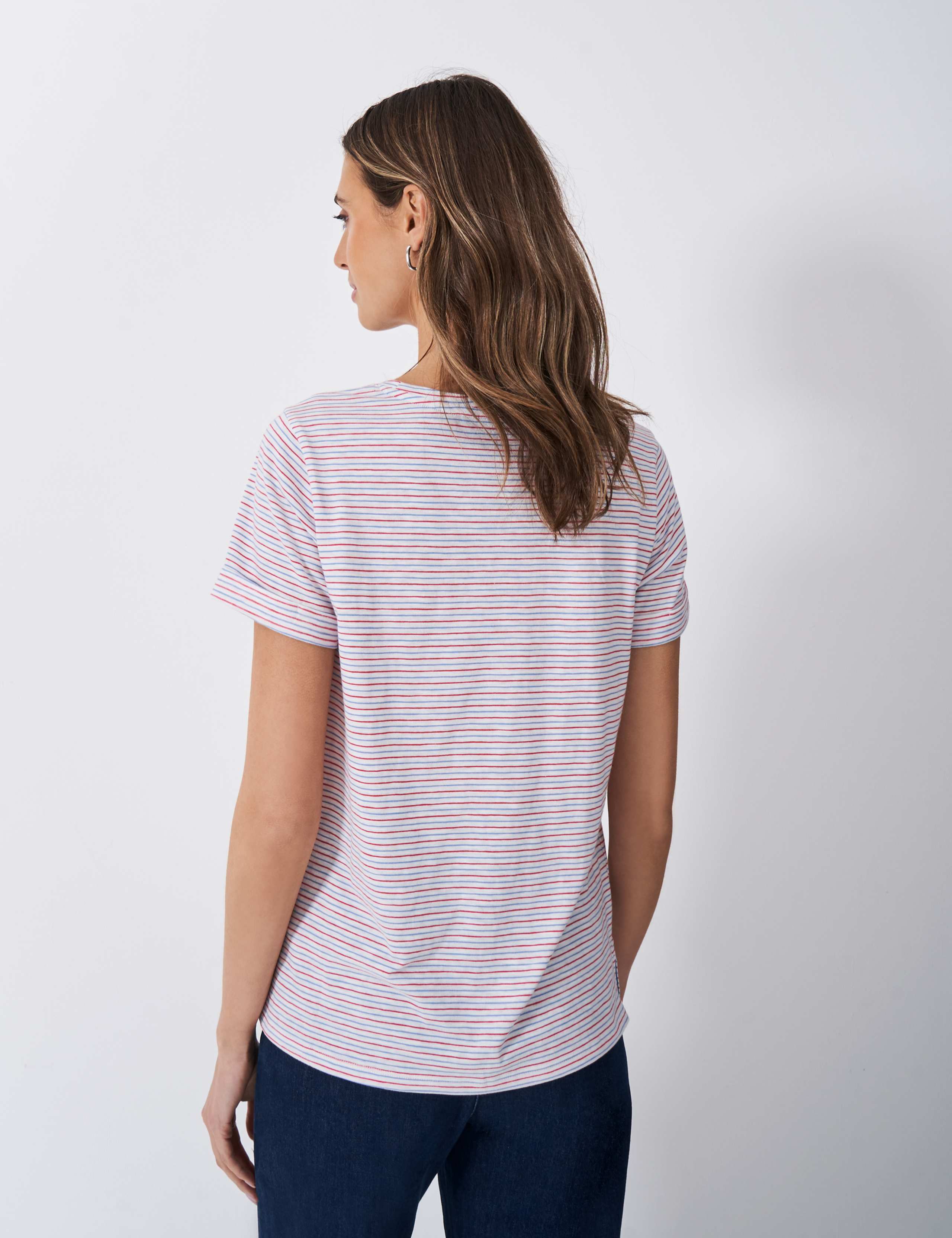 Pure Cotton Striped T-Shirt 4 of 5
