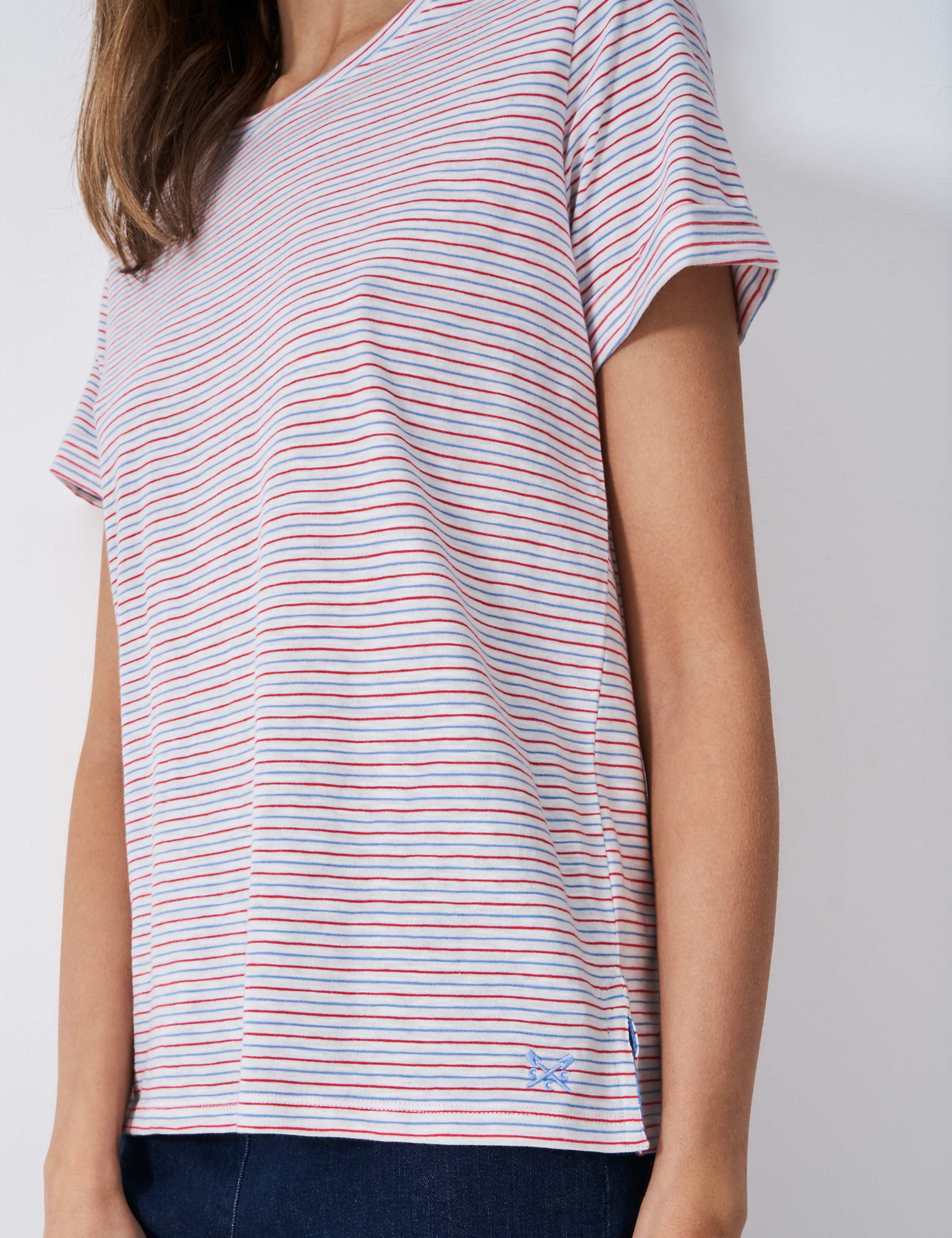 Pure Cotton Striped T-Shirt 5 of 5