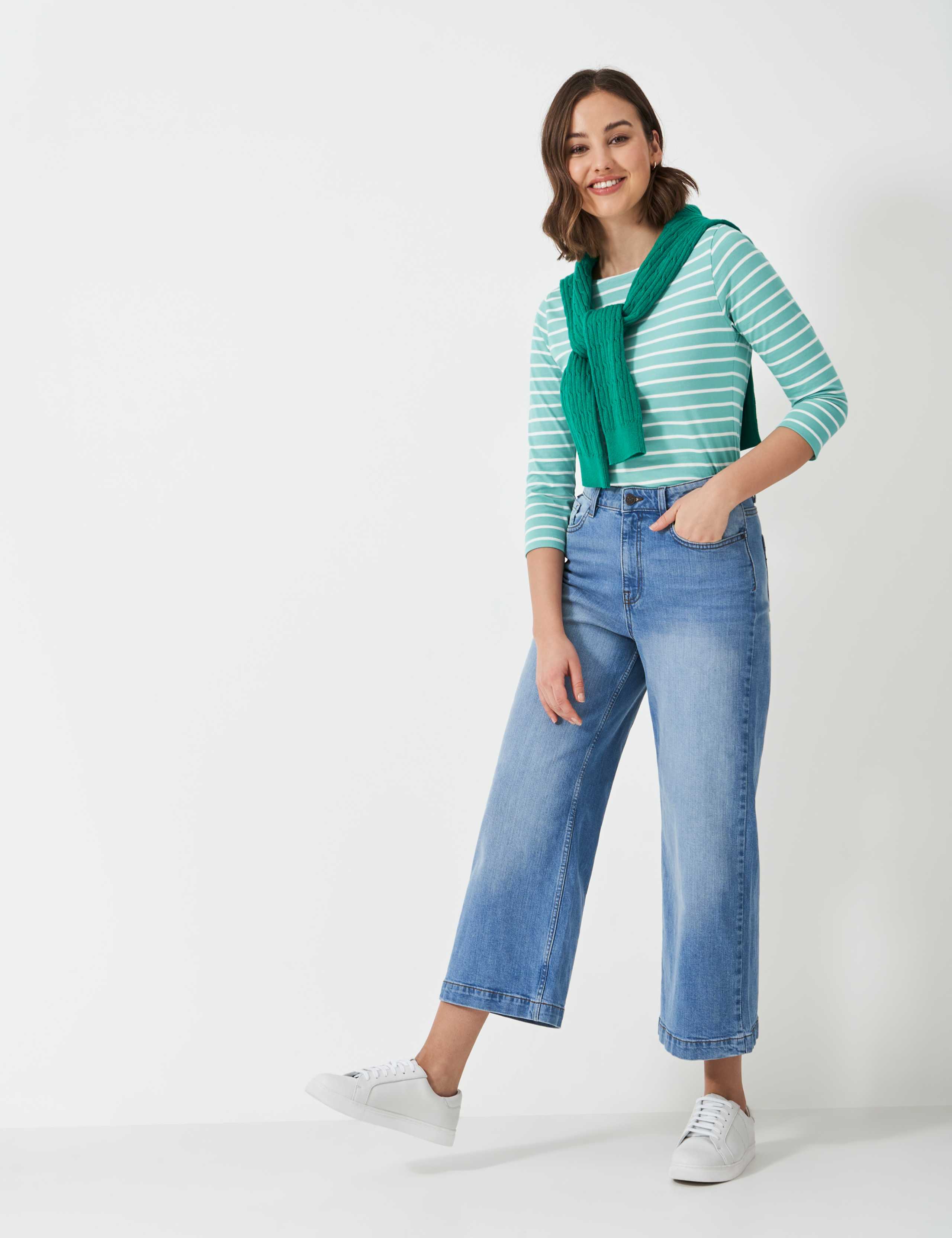 Pure Cotton Striped Top 3 of 5