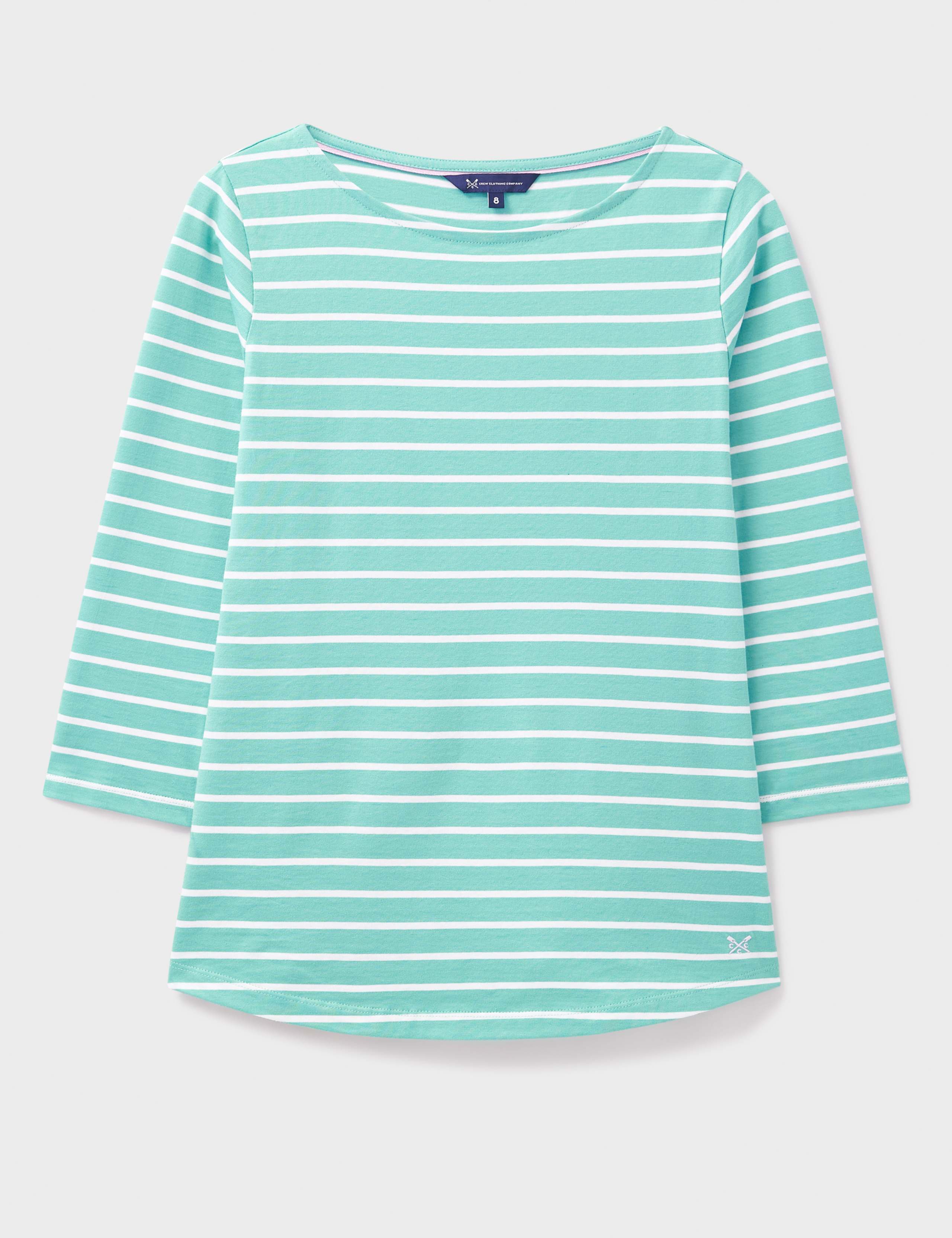 Pure Cotton Striped Top 2 of 5